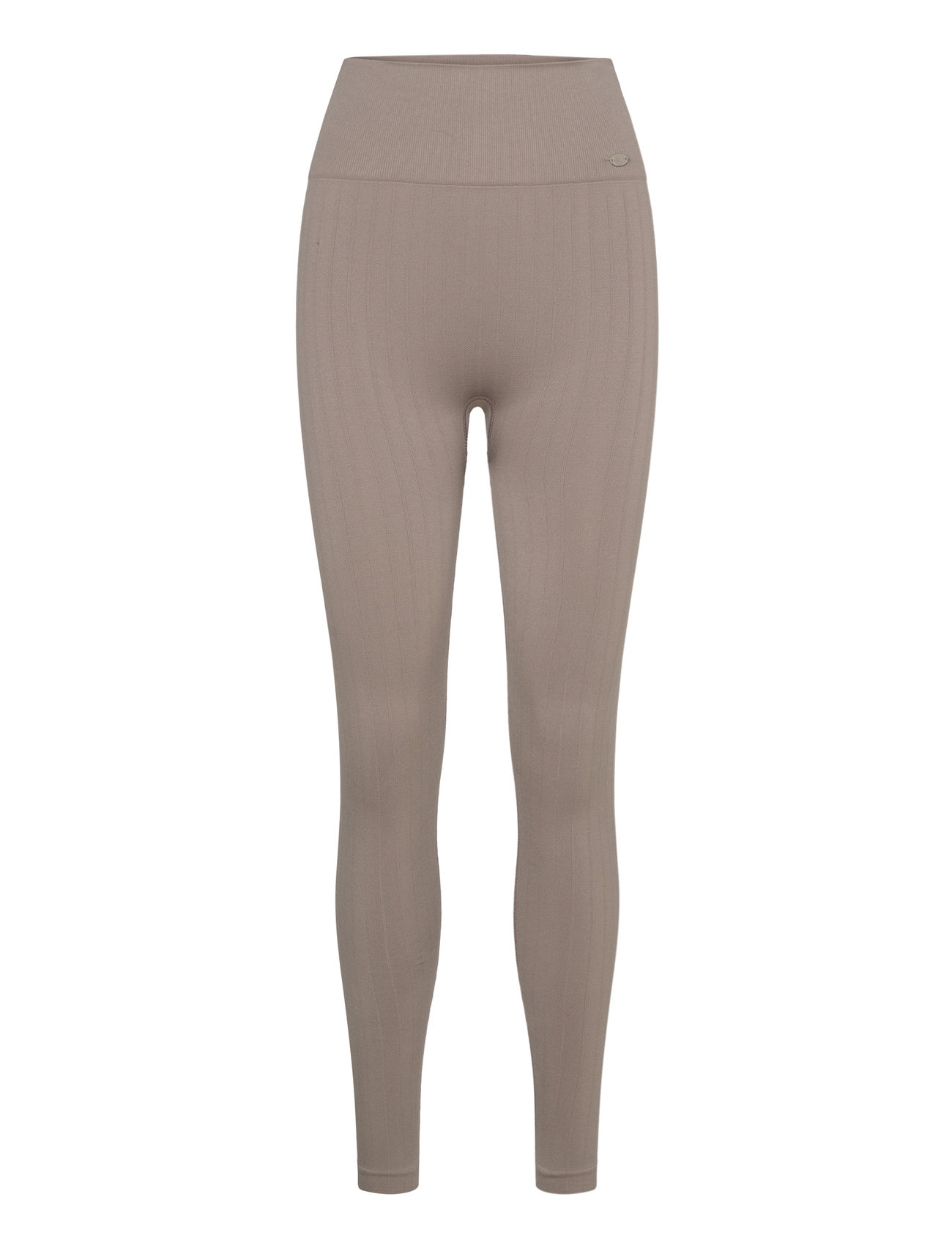 Alma Tights Ribbed Seamless Dusty Bronze