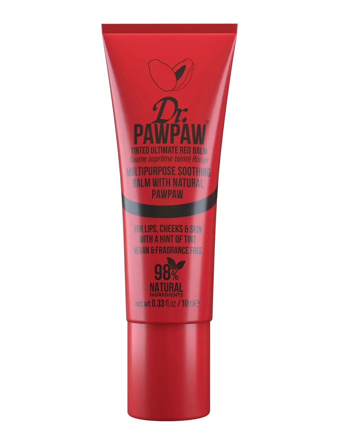 Dr.PawPaw Dr. Pawpaw Lip Balm, 10 ml, Red, Lip Care > Lip Balm, Dame