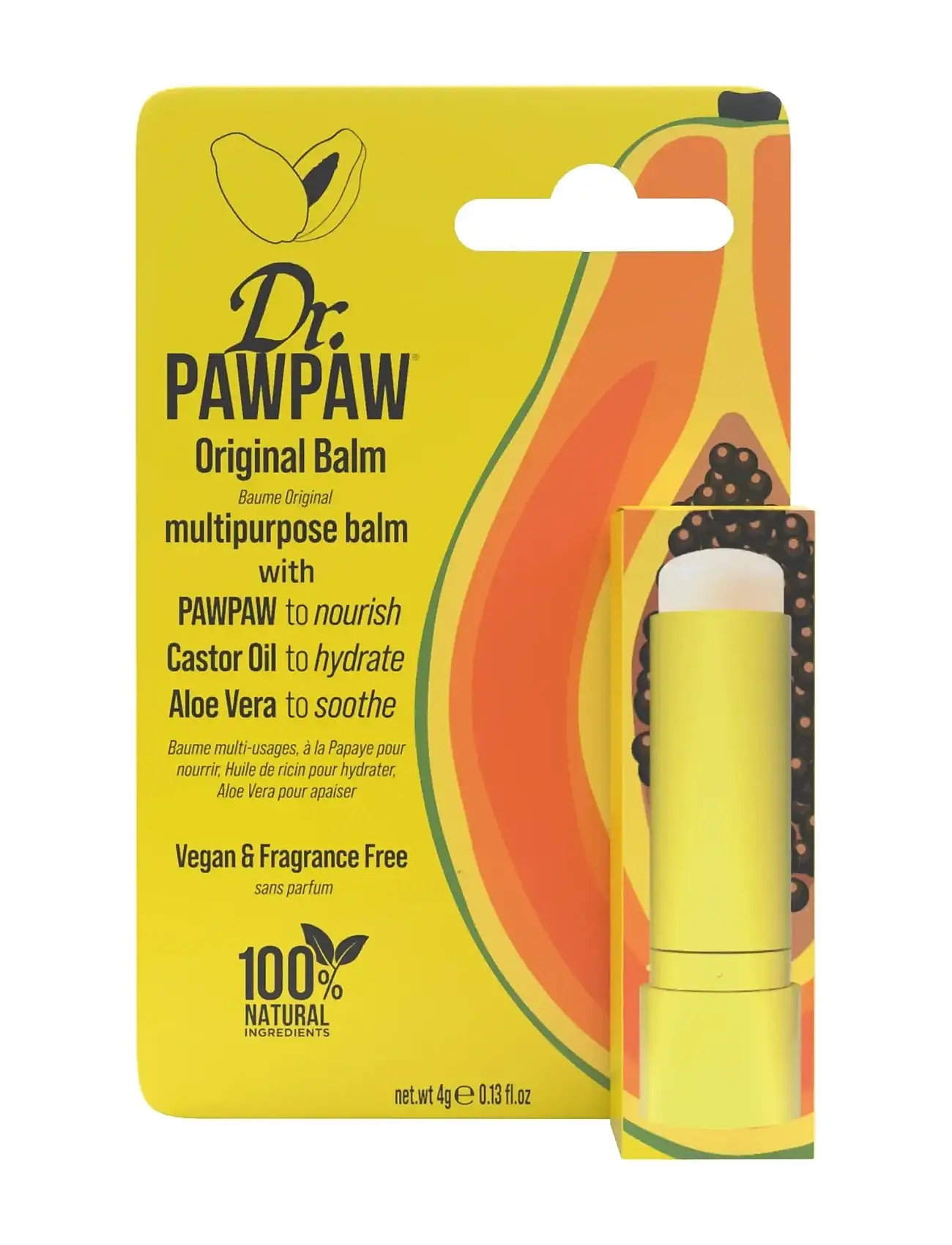 Dr.PawPaw Dr.pawpaw Stick, 4 G, Nude, Lip Care > Lip Balm, Dame