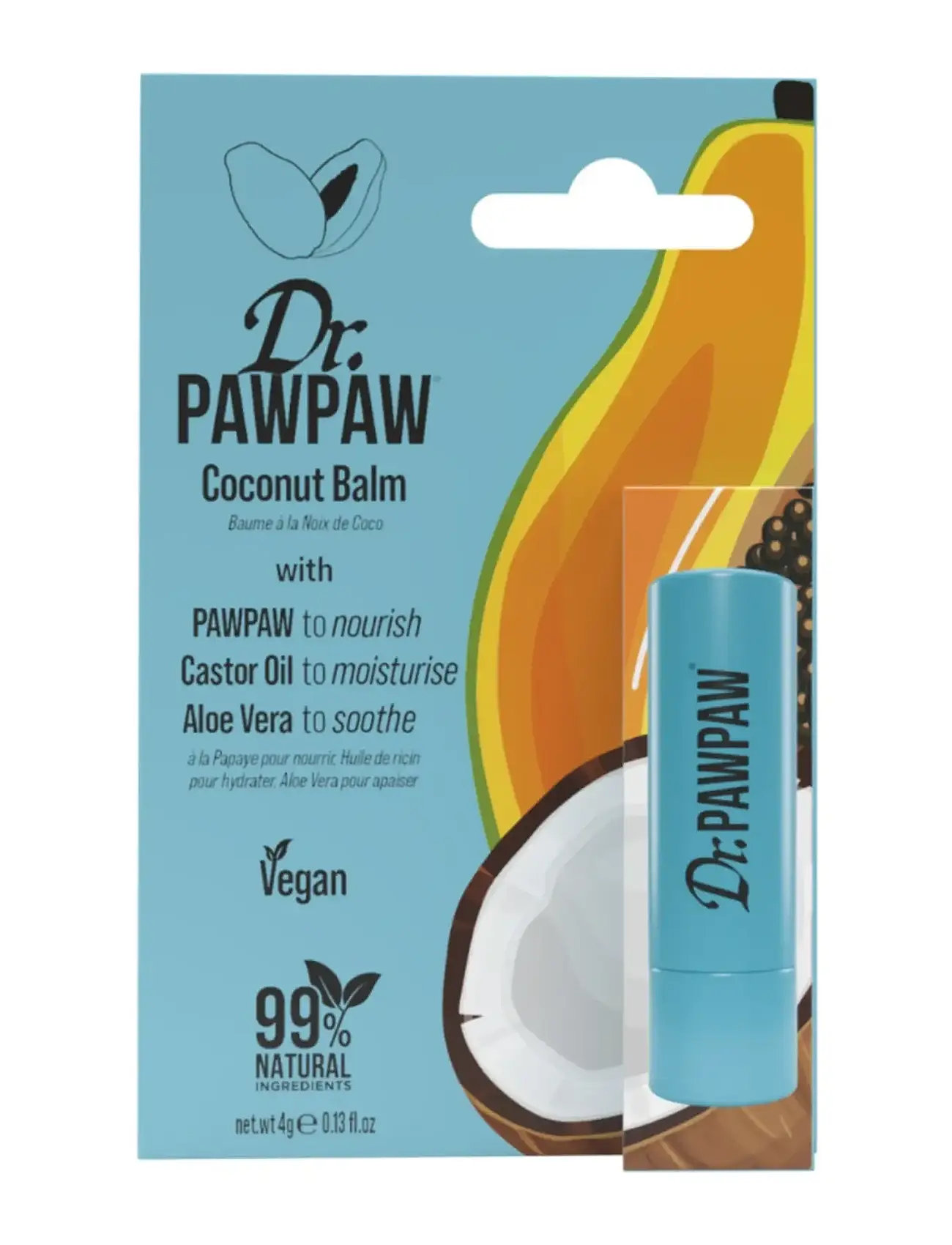 Dr.PawPaw Dr.pawpaw Stick, 4 G, Nude, Lip Care > Lip Balm, Dame