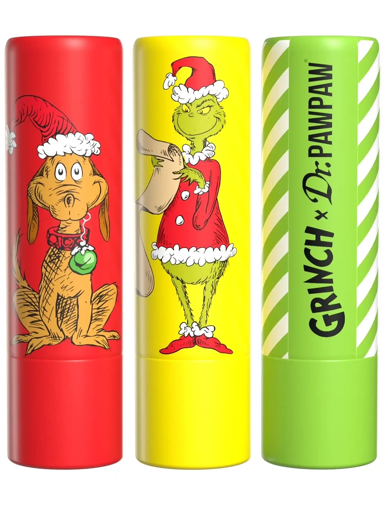 Dr.PawPaw Dr.pawpaw The Grinch Ultimate Red, Sugar Scrub Balm, Original + Gift 3