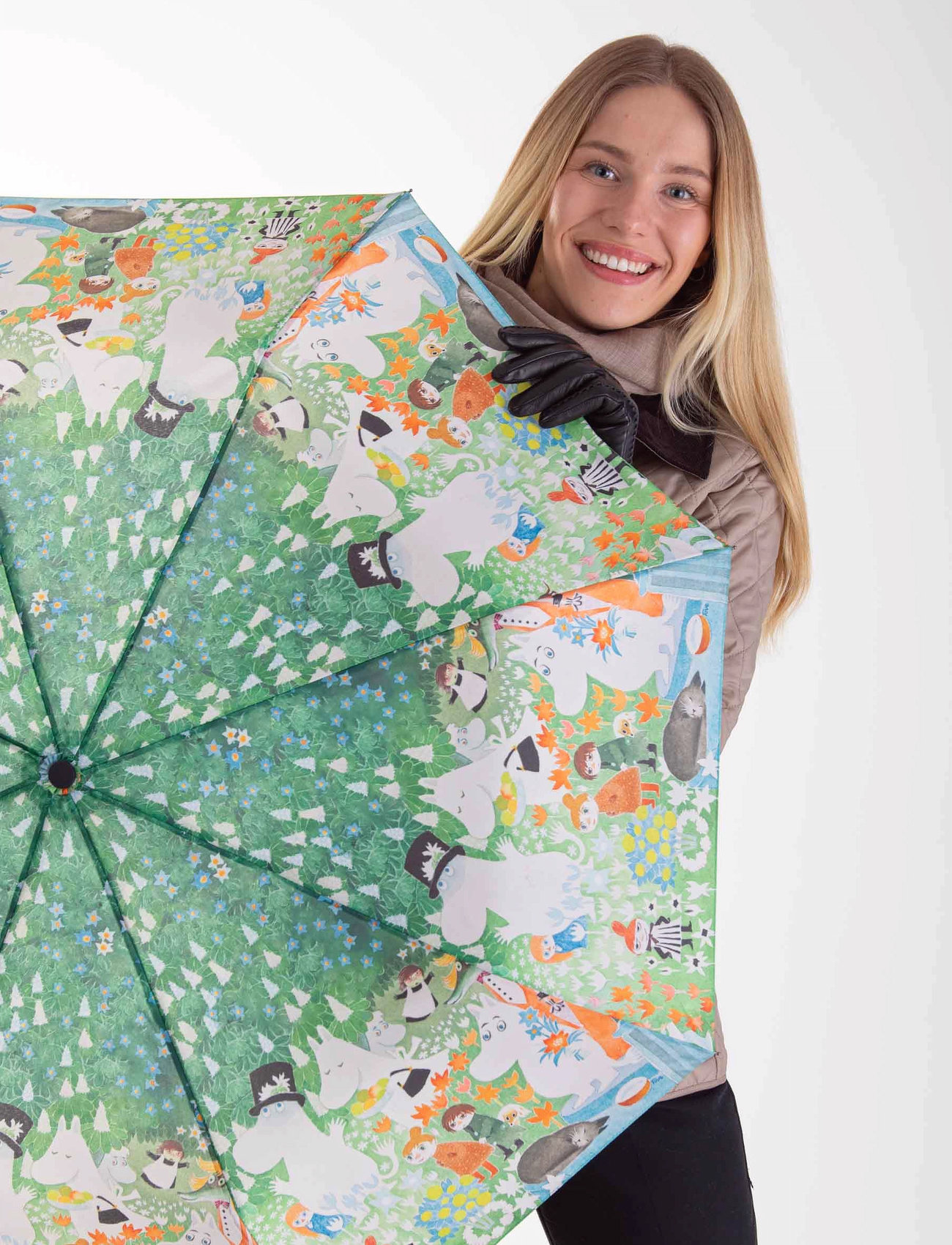 Dsignhouse Moomin Moomin Umbrealla Dangerous Journey 100cm, Ø 100 cm, Multi/patterned, Tilbehør > Paraplyer, Herre