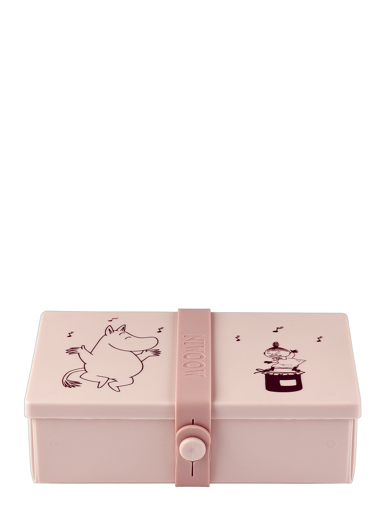 The Moomins Storage/Lunch Box Rectangular Home Kitchen Kitchen Storage Lunch Boxes Pink Moomin