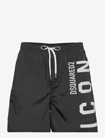 D7N583950 - swim shorts - black/white