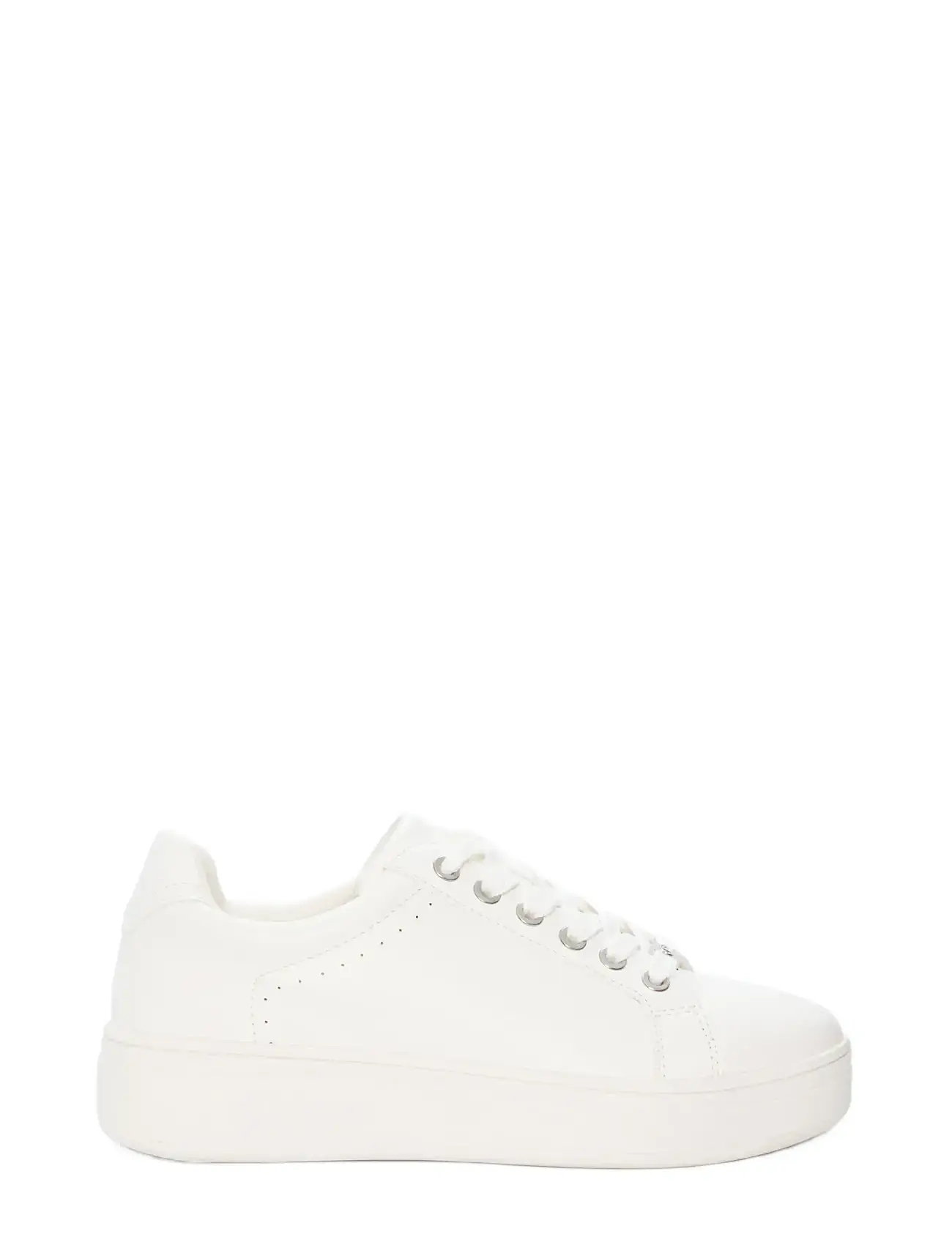 Duffy Genova Due, 39, White, Sneakers > Sneakers Med Lav Top, Dame