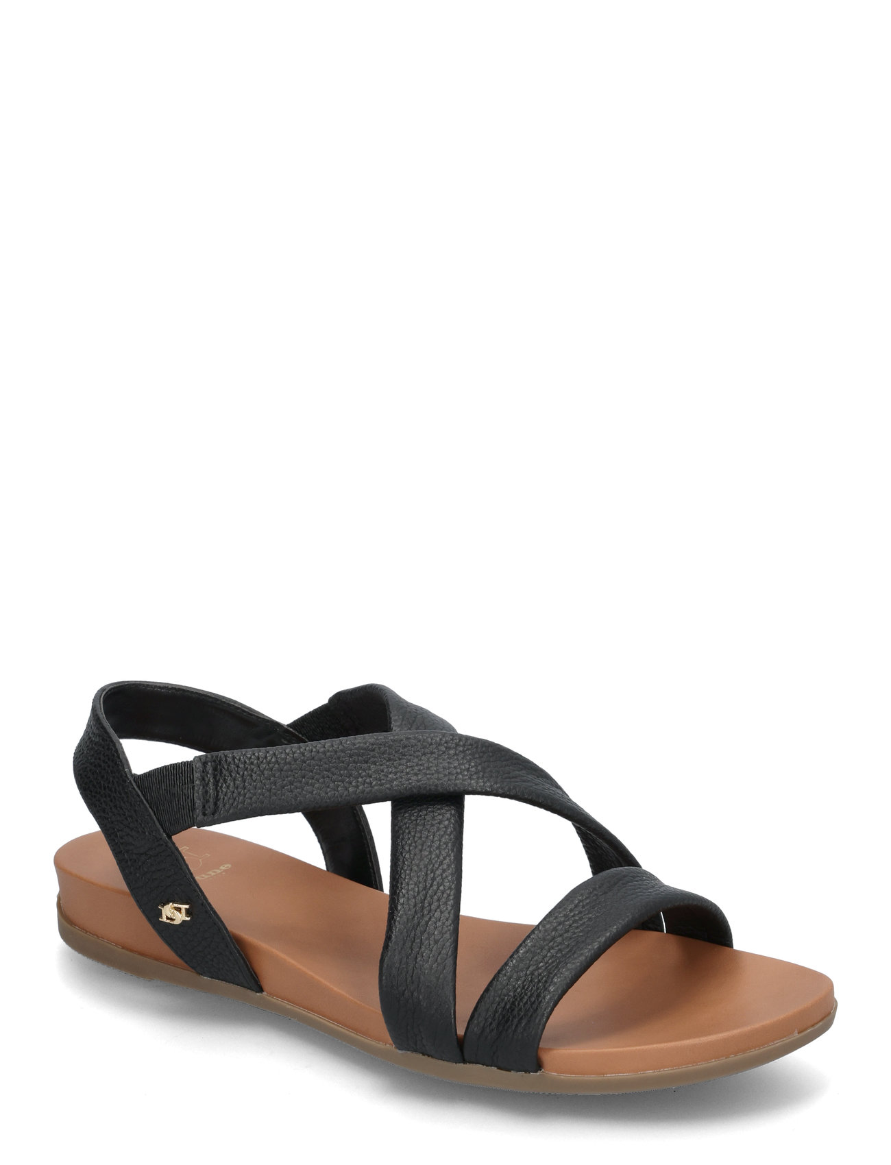 Landies Shoes Sandals Flat Sandals Black Dune London