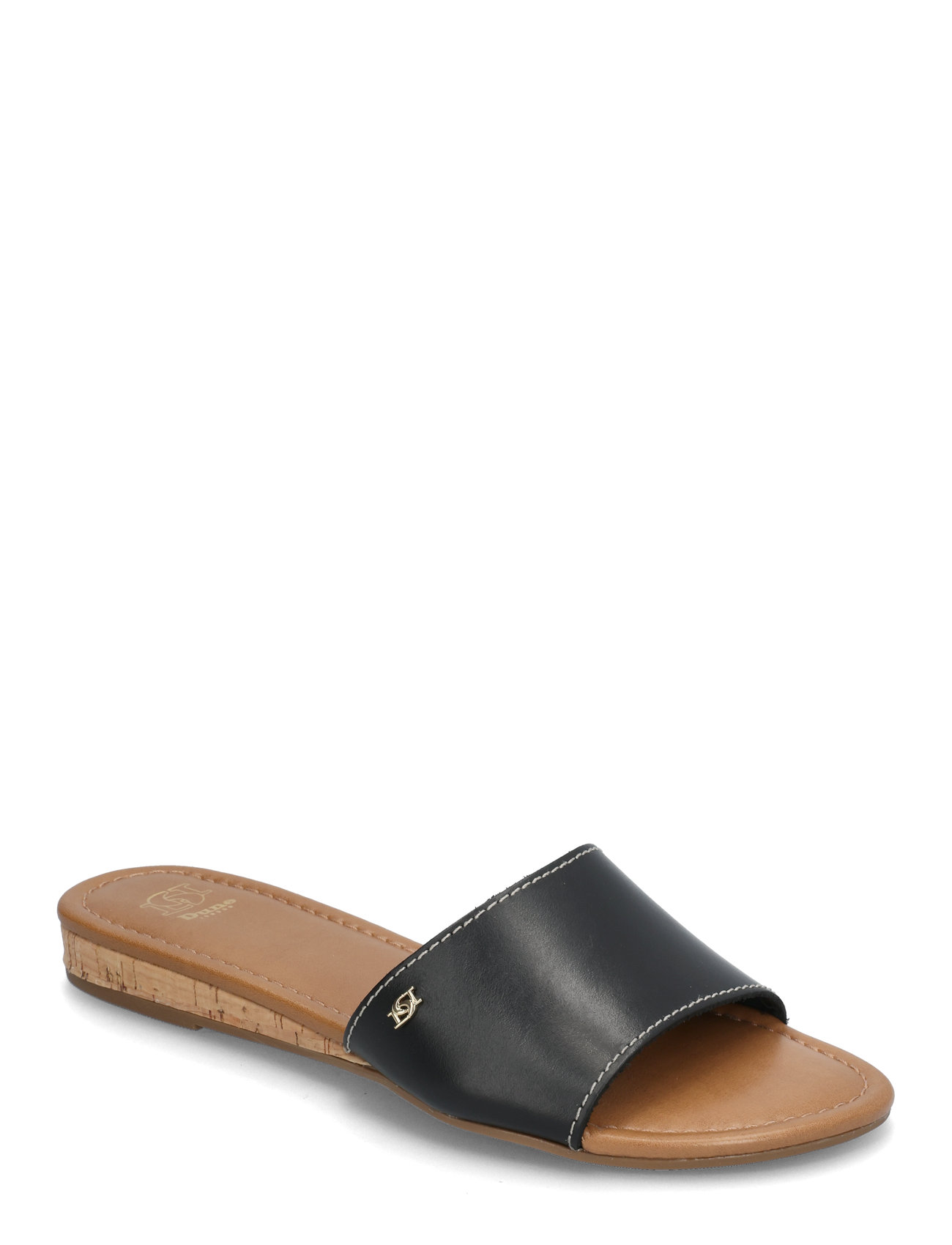 Lino Shoes Sandals Flat Sandals Black Dune London