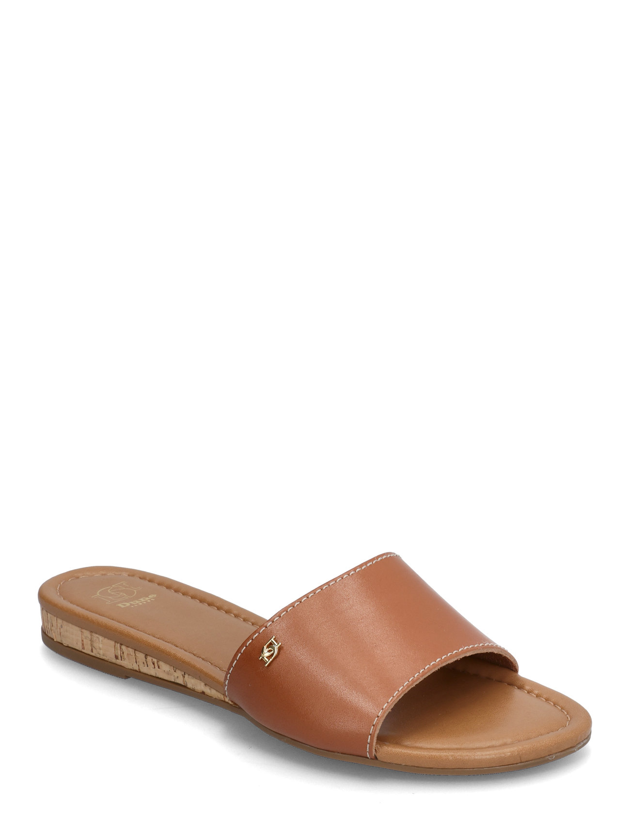 Lino Shoes Sandals Flat Sandals Brown Dune London