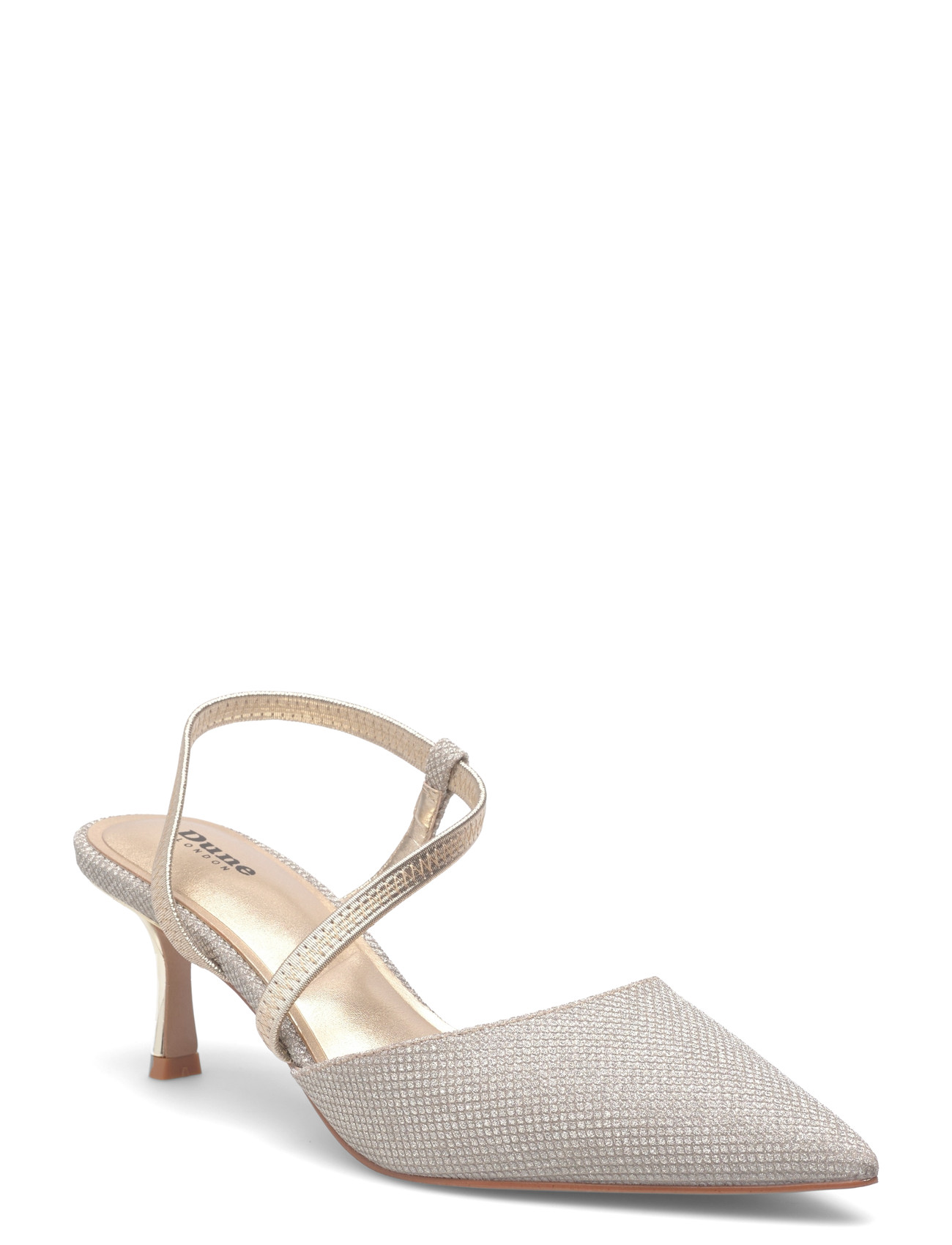 Dune London Charming, 39, Gold, Hæle > Pumps, Dame