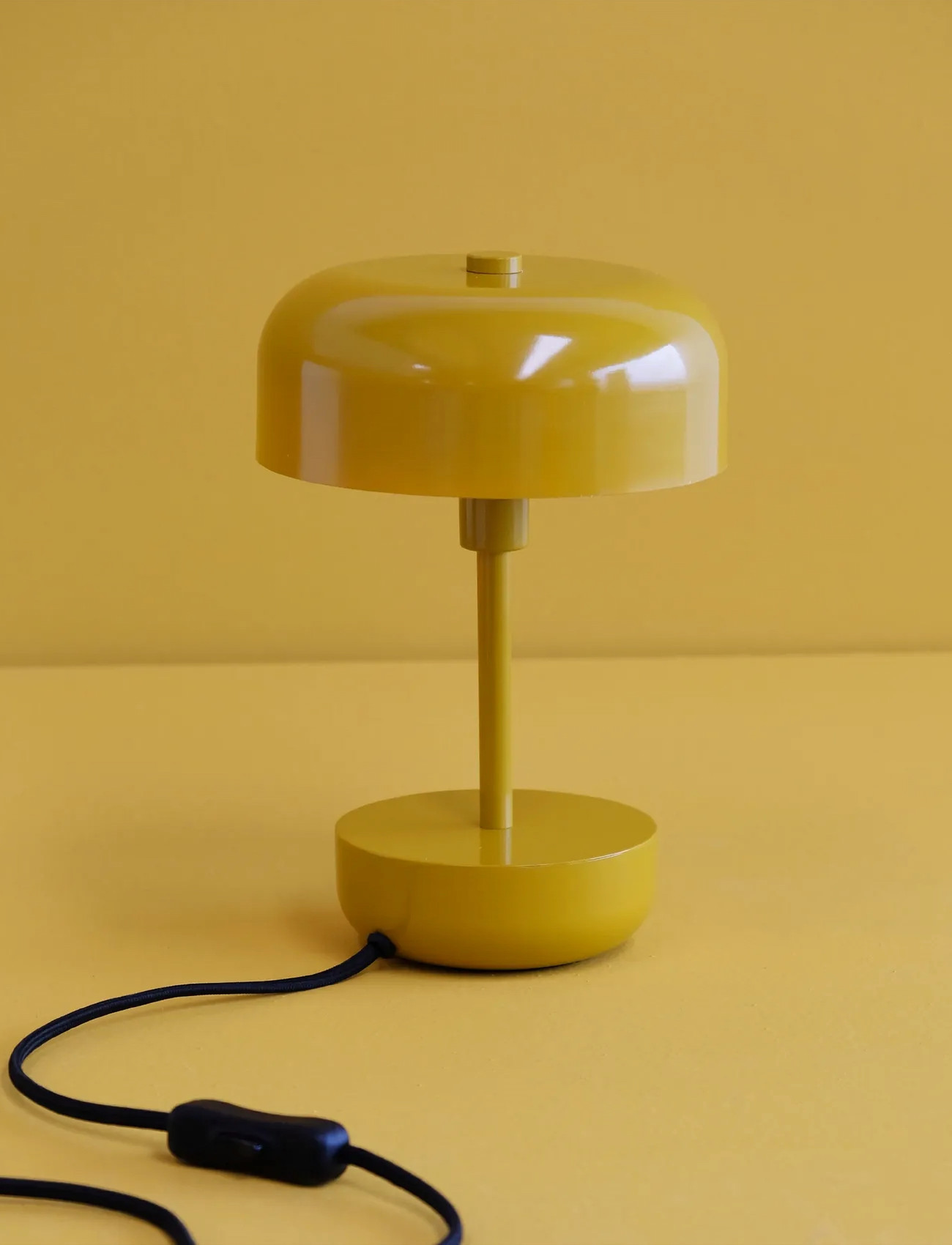 Dyberg Larsen Haipot Karry Bordlampe, H25.7 cm, Yellow, Lamper > Bordlamper, Unisex