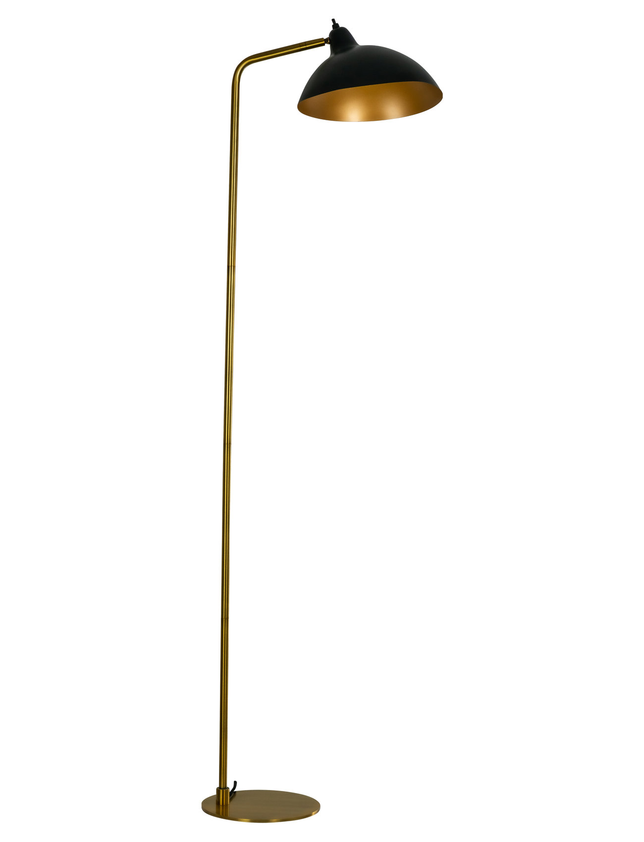 Futura Gulvlampe Home Lighting Lamps Floor Lamps Gold Dyberg Larsen