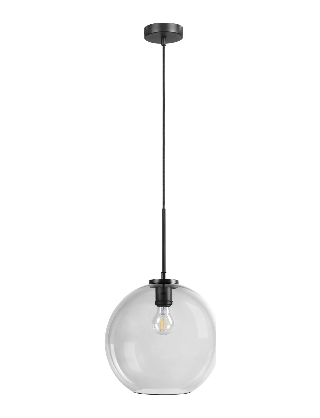 "Dyberg Larsen" "Loop Smoke Pendel D30 Home Lighting Lamps Ceiling Pendant Black Dyberg