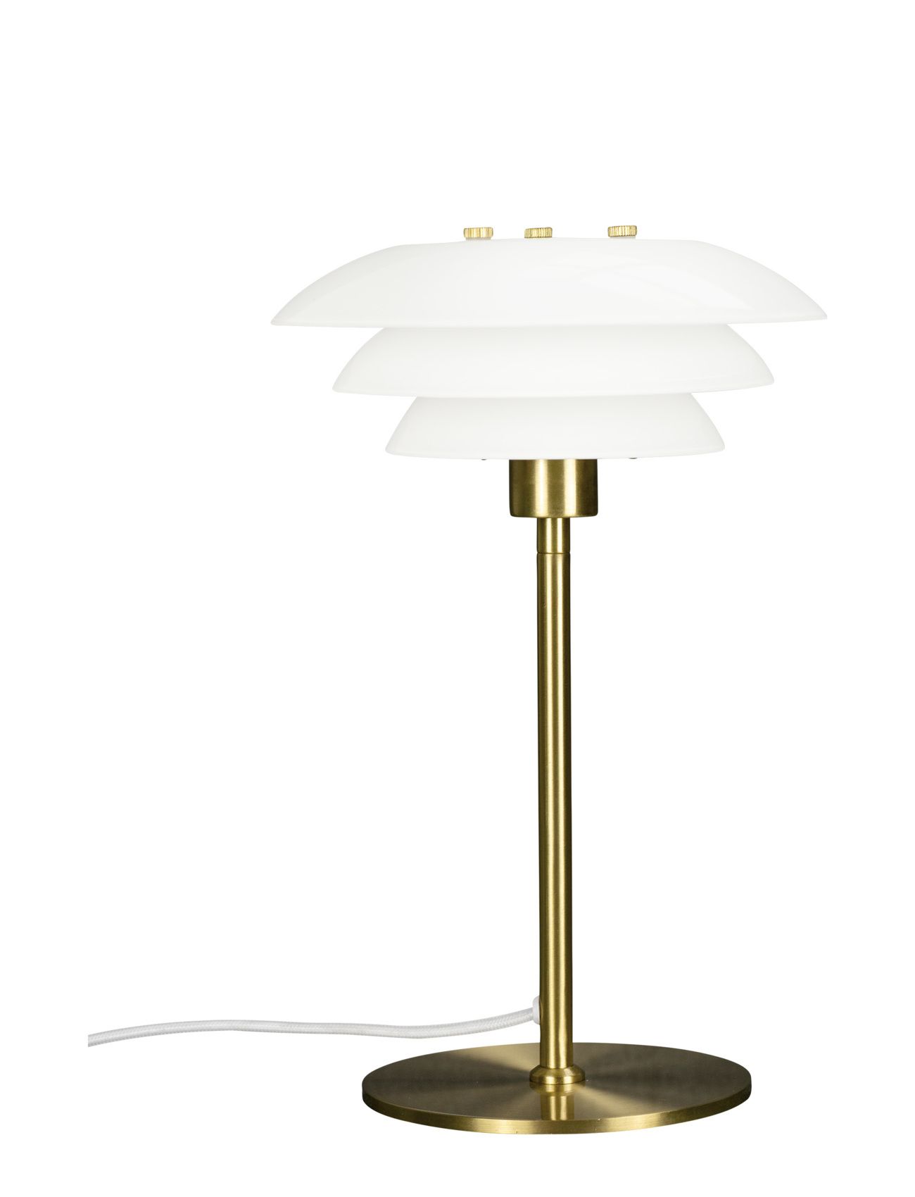 "Dyberg Larsen" "Dl 20 Opal Bordlampe Home Lighting Lamps Table Multi/patterned Dyberg