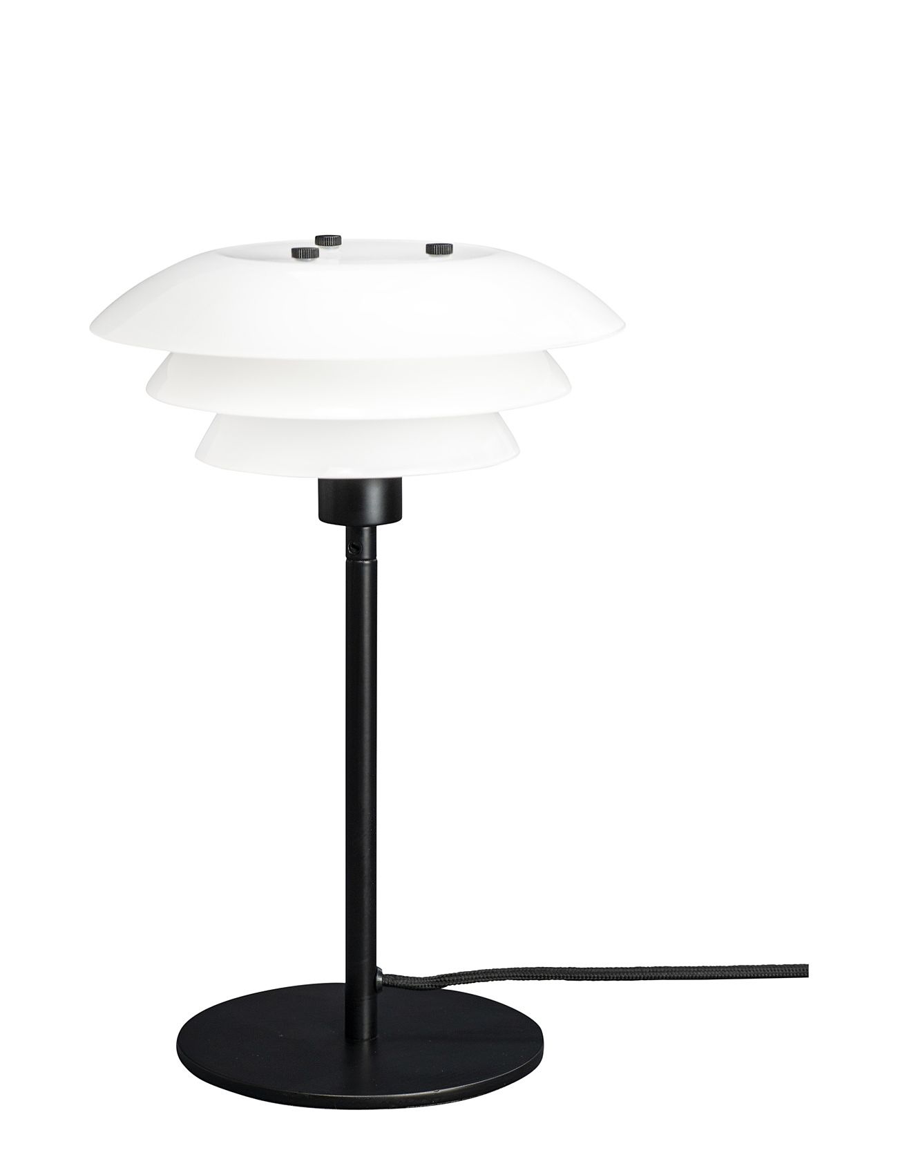 "Dyberg Larsen" "Dl20 Opal Bordlampe Home Lighting Lamps Table Black Dyberg