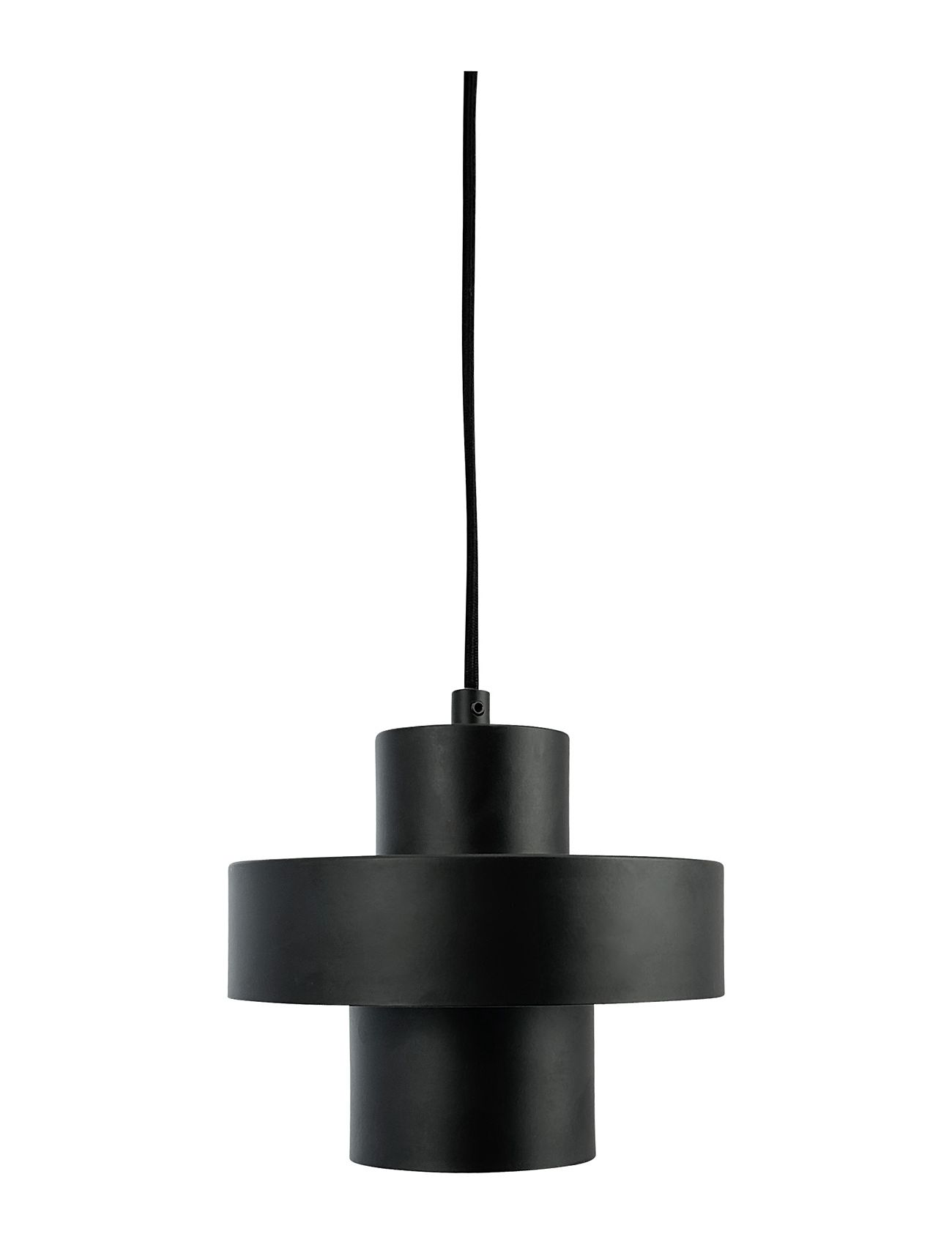 Stoke Pendel Mat Sort Home Lighting Lamps Ceiling Lamps Pendant Lamps Black Dyberg Larsen