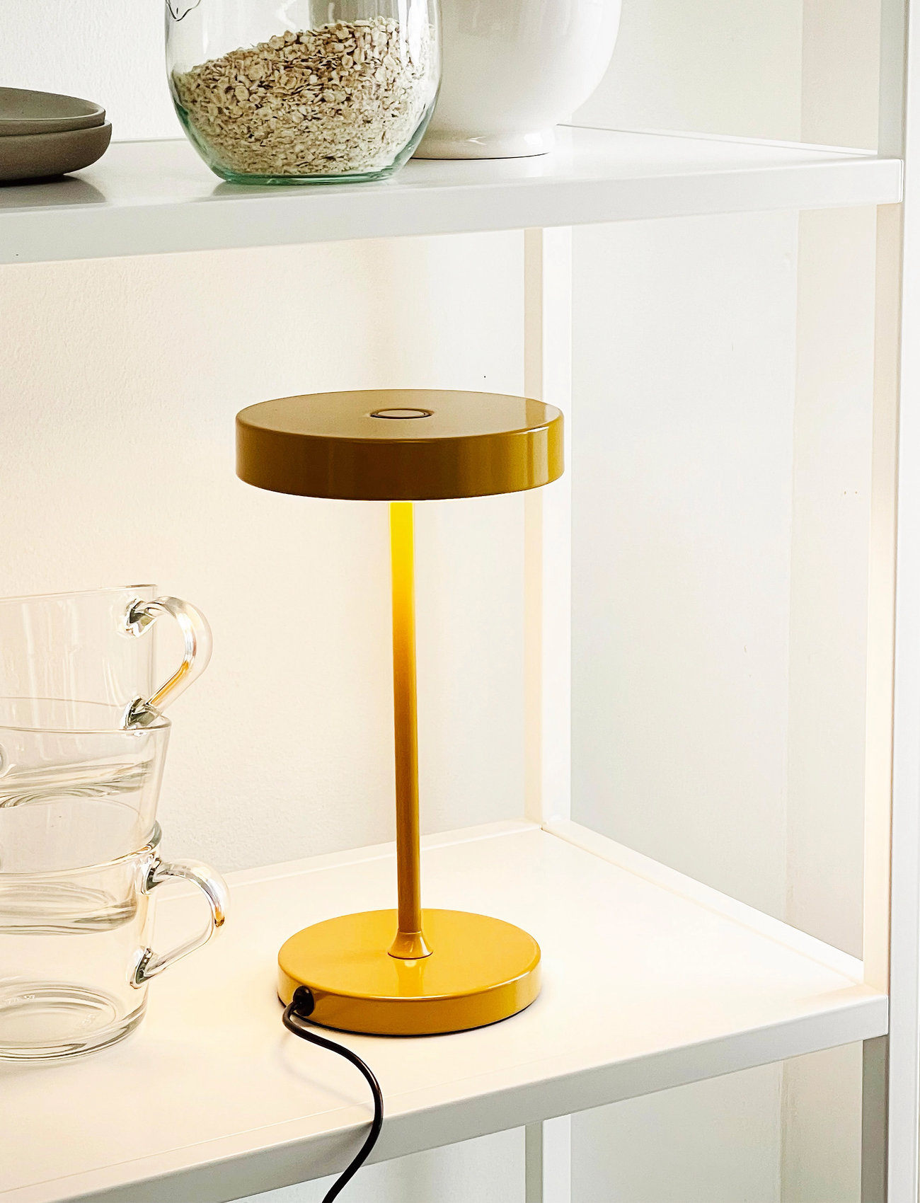 Dyberg Larsen Starlight 230V Bordlampe Curry, 25.5X14X14, Orange, Lamper > Bordlamper, Unisex