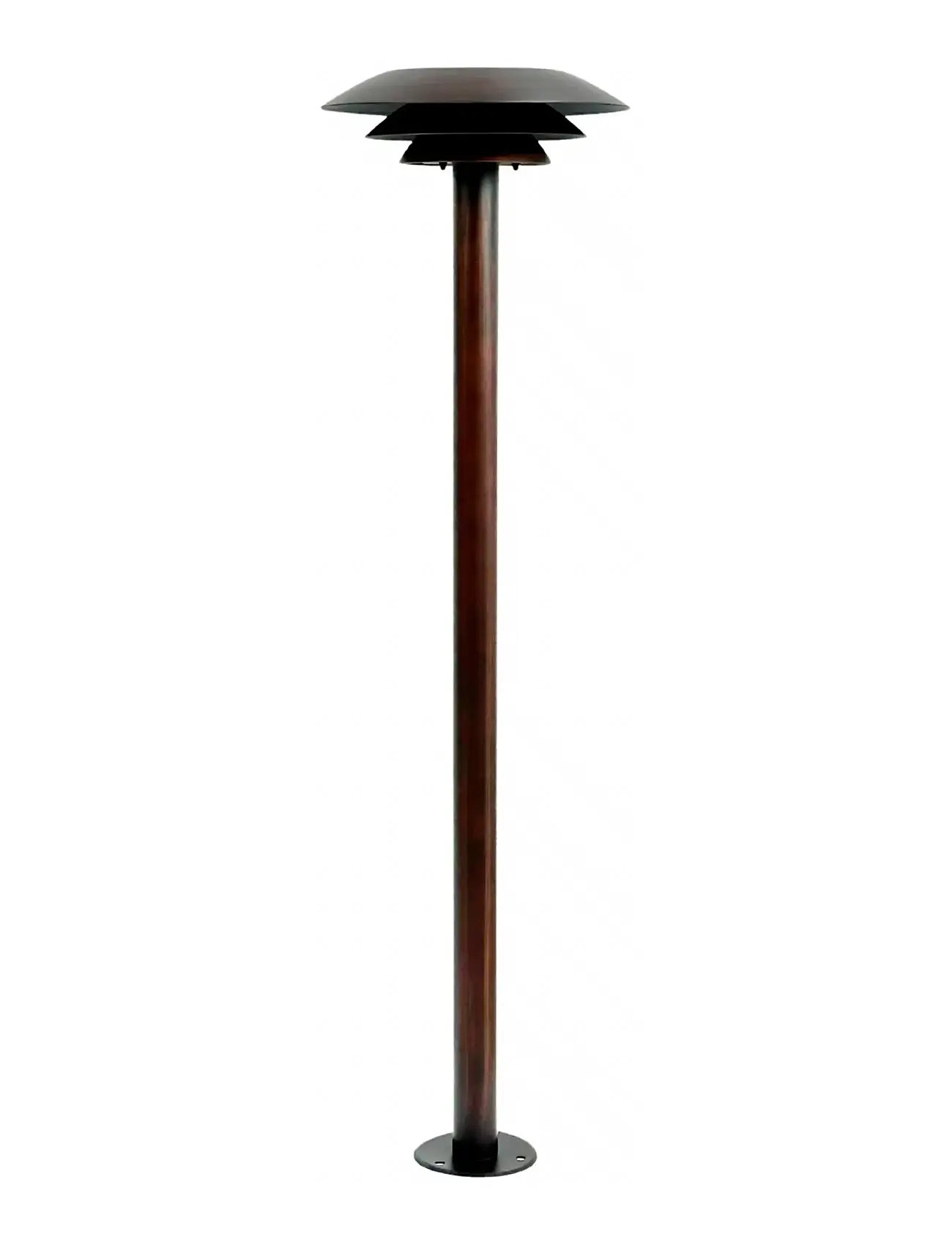 Dyberg Larsen Dl25 Bedlampe Antik Børstet Kobber Look, One Size, Brown, Udendørs Belysning > Havelamper, Unisex