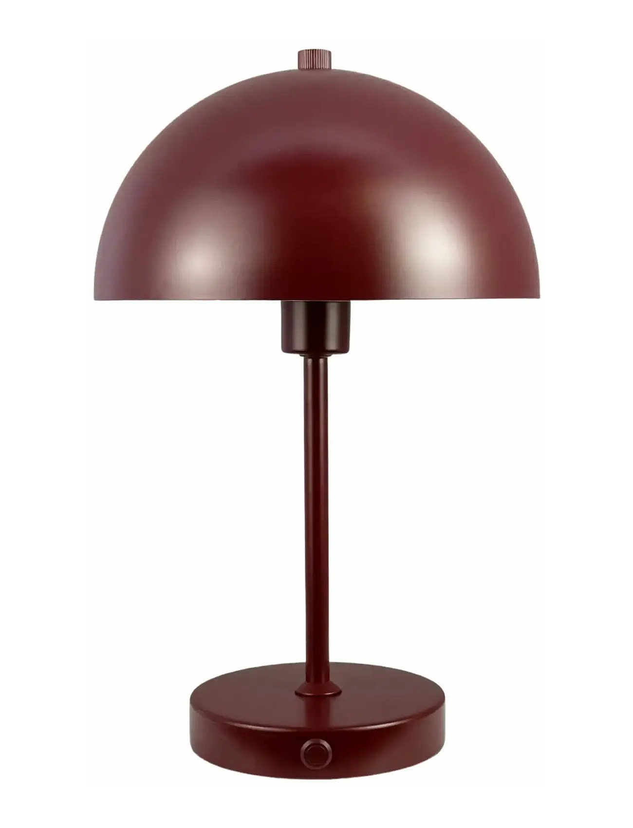 Dyberg Larsen Stockholm Led Bordlampe V.2.0 - Mørkerød, H30 cm, Burgundy, Lamper > Bordlamper, Unisex