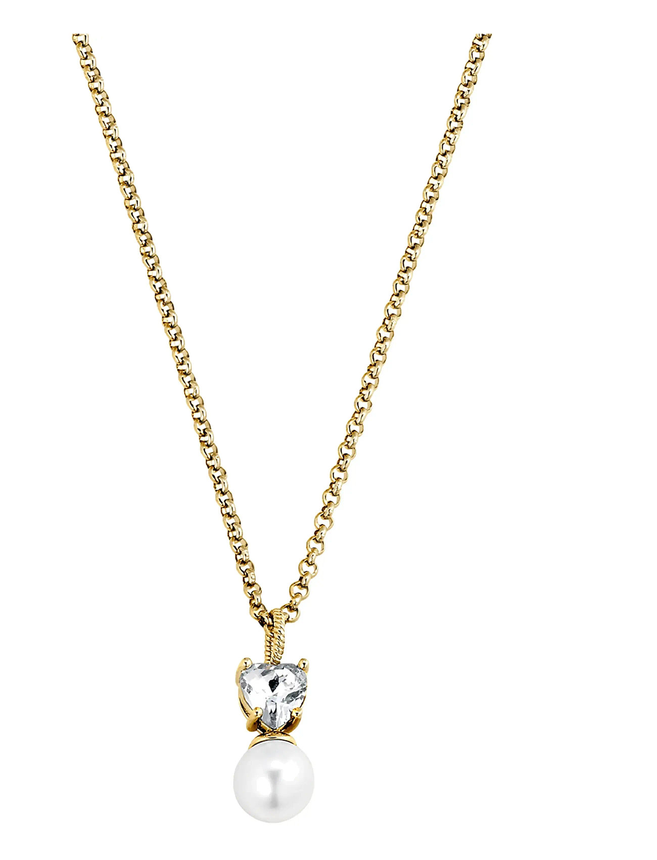 DYRBERG/KERN Colume Sg Crystal / Weiß Pearl Gold - One Size - Damen