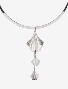DEIRDRA SHINY SILVER - cuff necklaces - silver