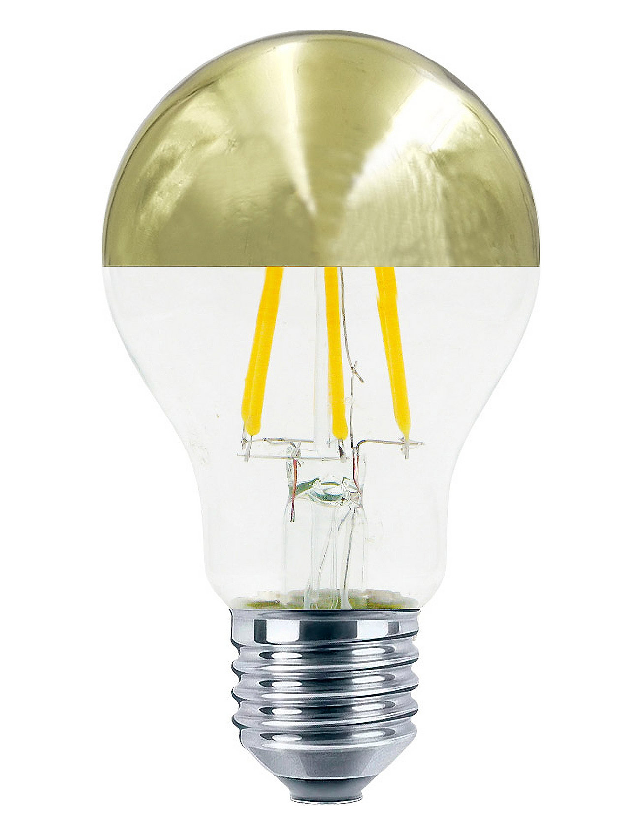 Laes Led Filament A60 E27 827 595Lm Gylden Topspejl Home Lighting Lighting Bulbs Gold E3light