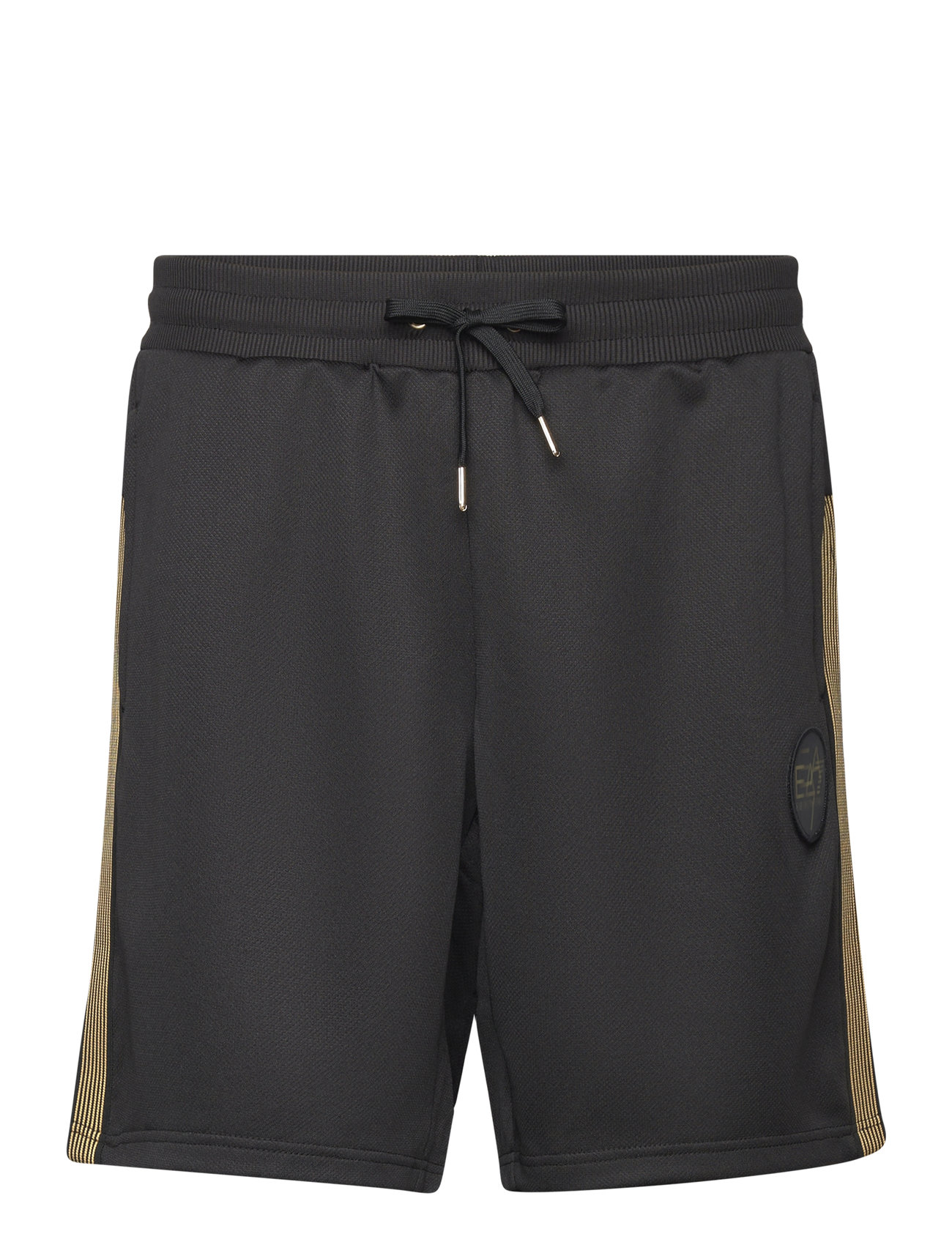 Bermuda Bottoms Shorts Sweat Shorts Black EA7