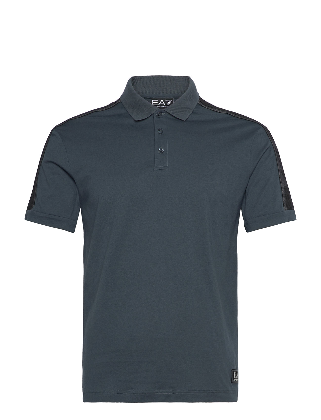 EA7 Polo Shirt Blau - L - Herren