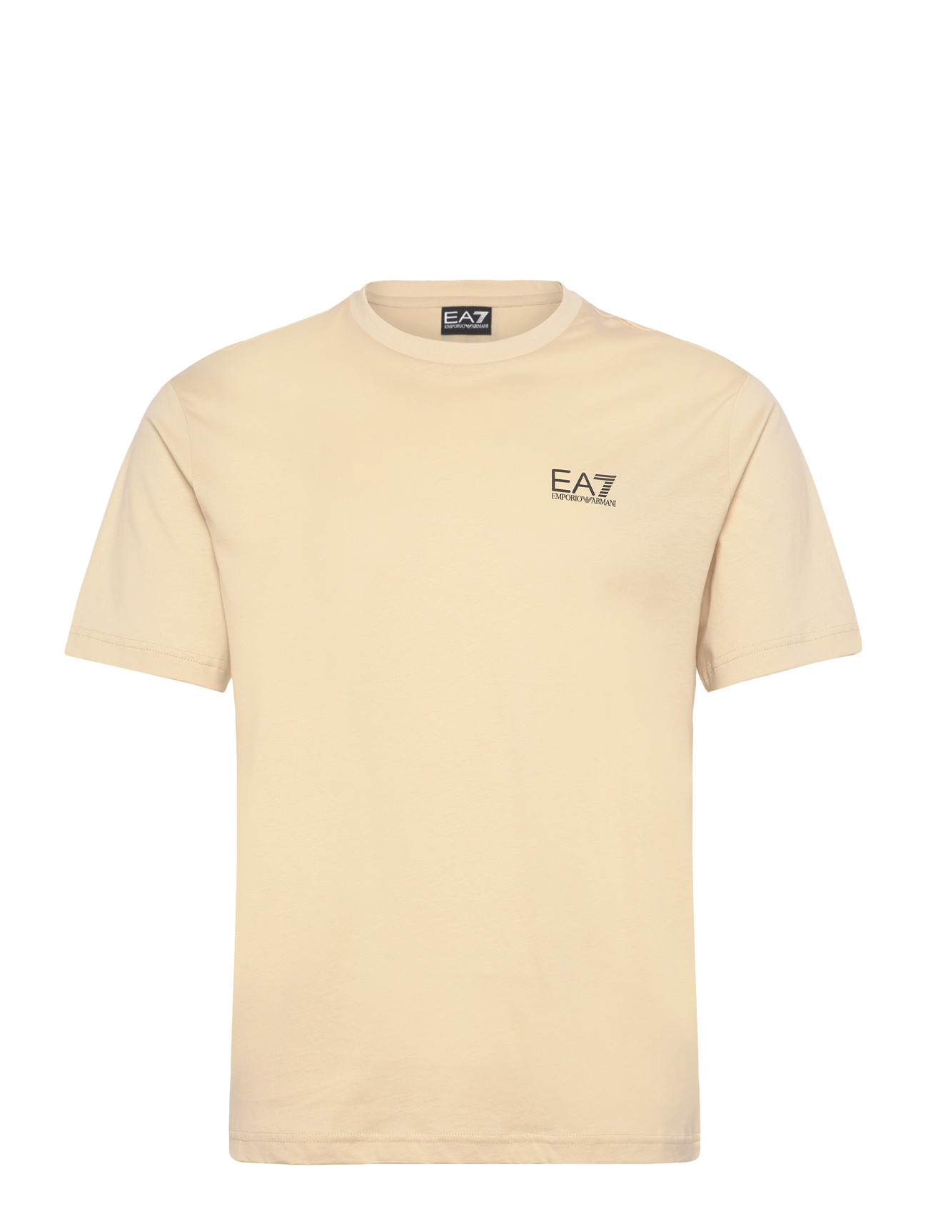 EA7 T-Shirt, XL, Beige, T-Shirts > Kortærmede, Herre
