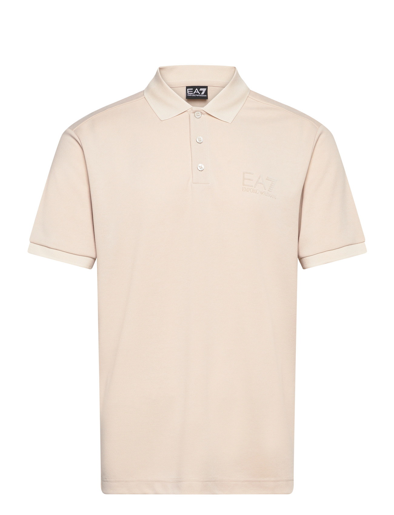 EA7 Polo Shirt Cream - XL - Herren