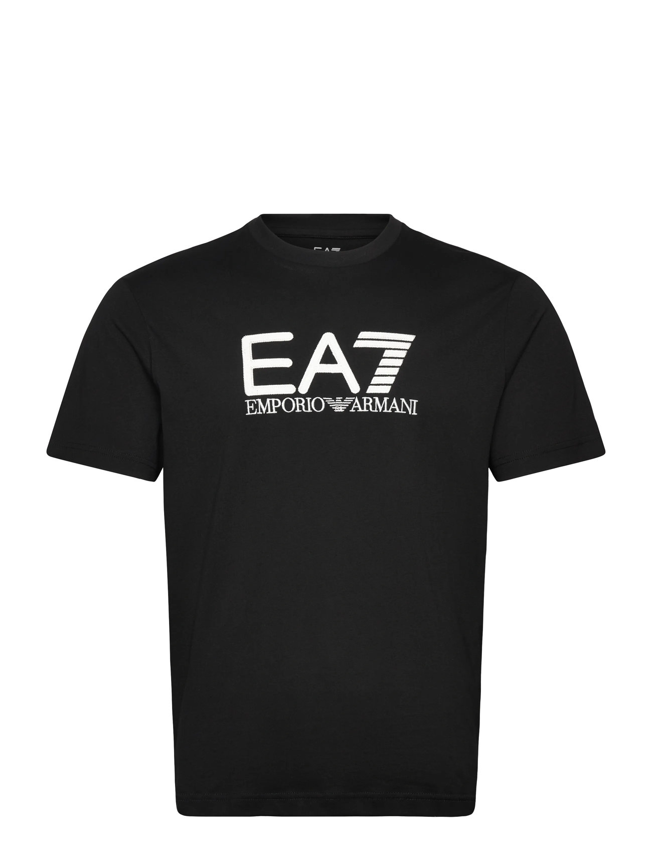 EA7 T-Shirt, L, Black, T-Shirts > Kortærmede, Herre