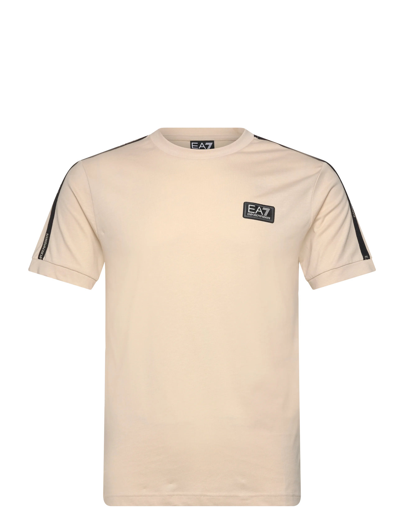 EA7 T-Shirt, S, Cream, T-Shirts > Kortærmede, Herre