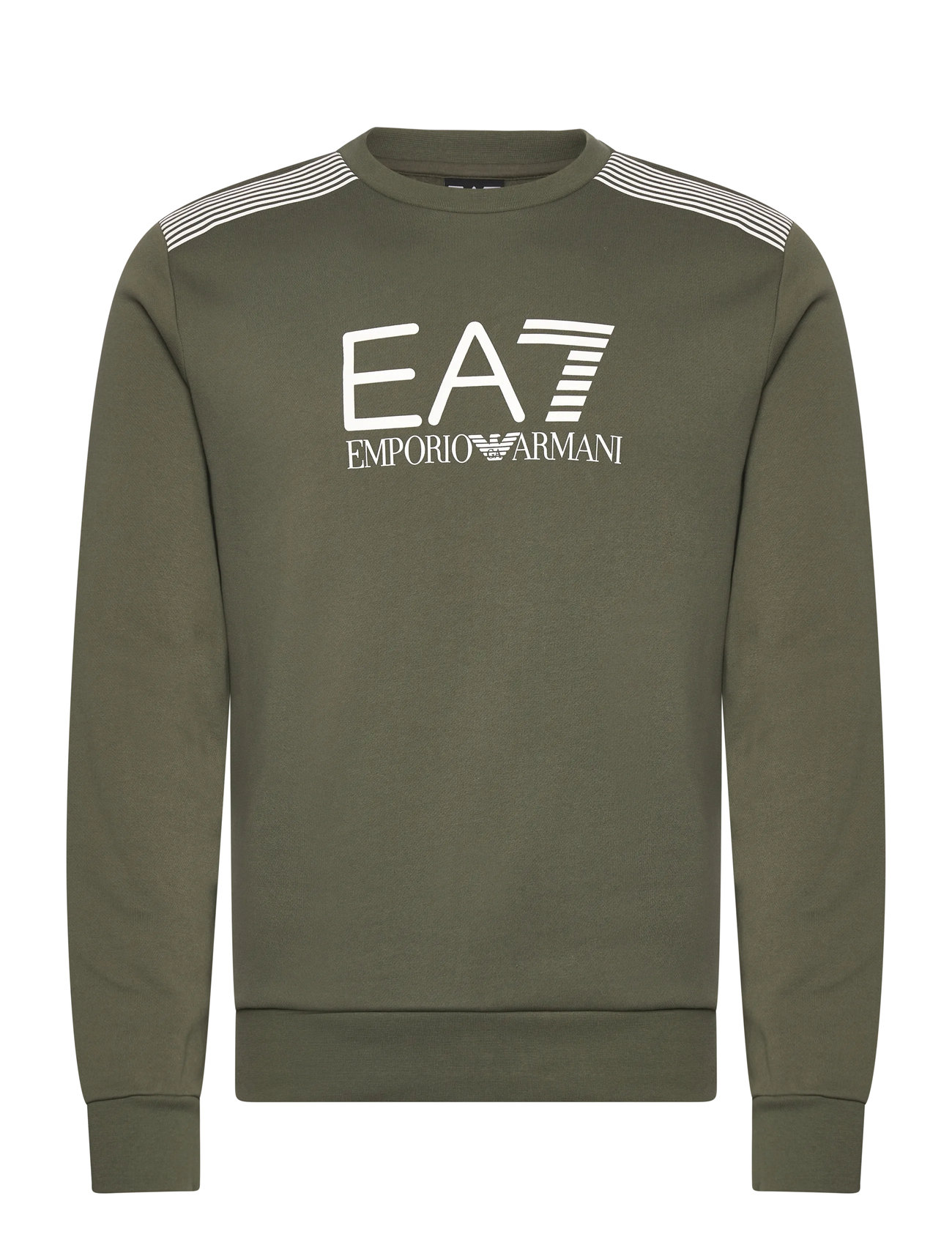 EA7 Sweatshirt, S, Khaki green, Sweatshirts & Hættetrøjer > Sweatshirts, Herre