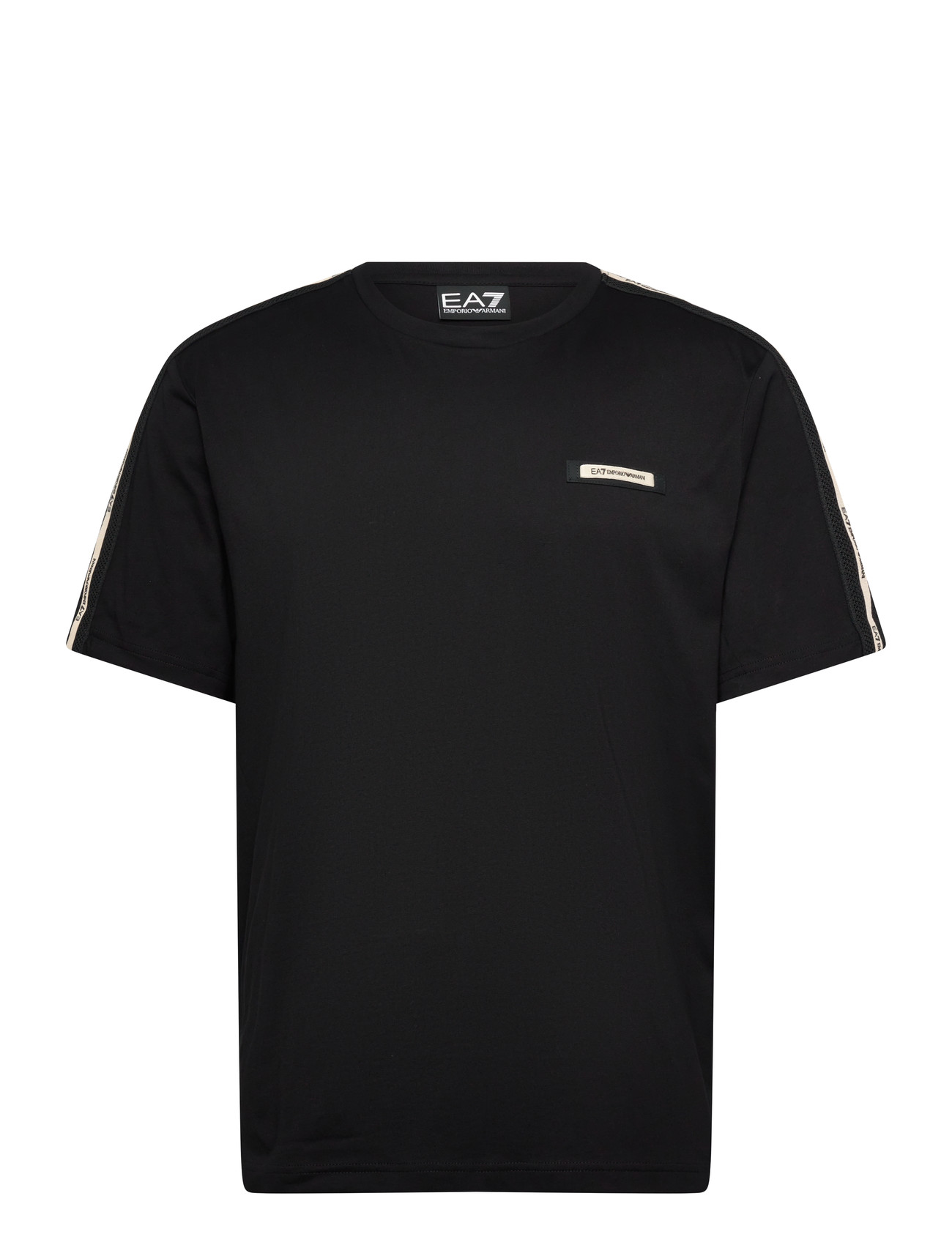EA7 T-Shirt, S, Black, T-Shirts > Kortærmede, Herre