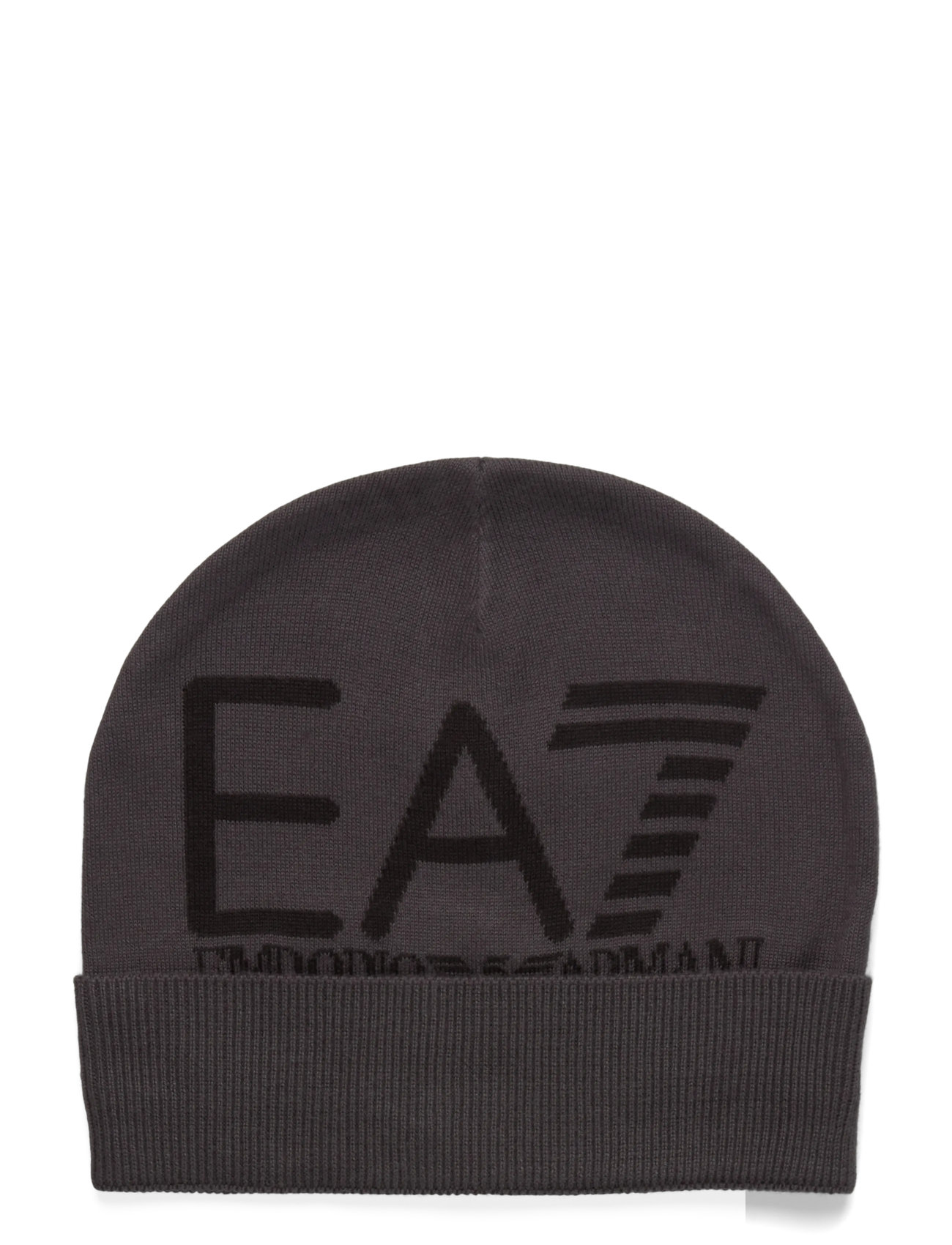 EA7 Beanie Hat, M, Grey, Hovedbeklædning > Huer, Herre