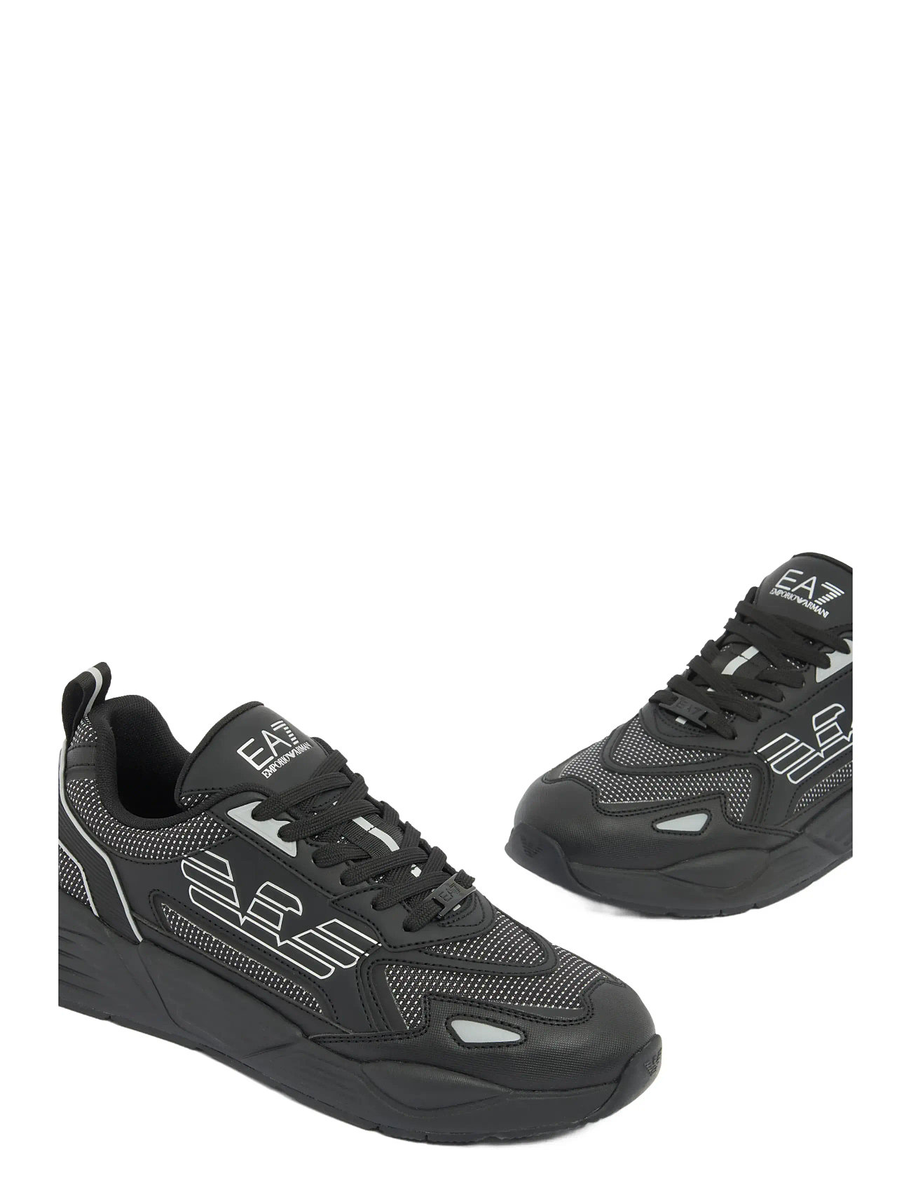 EA7 Sneaker, 44, Black, Sneakers > Sneakers Med Lav Top, Herre