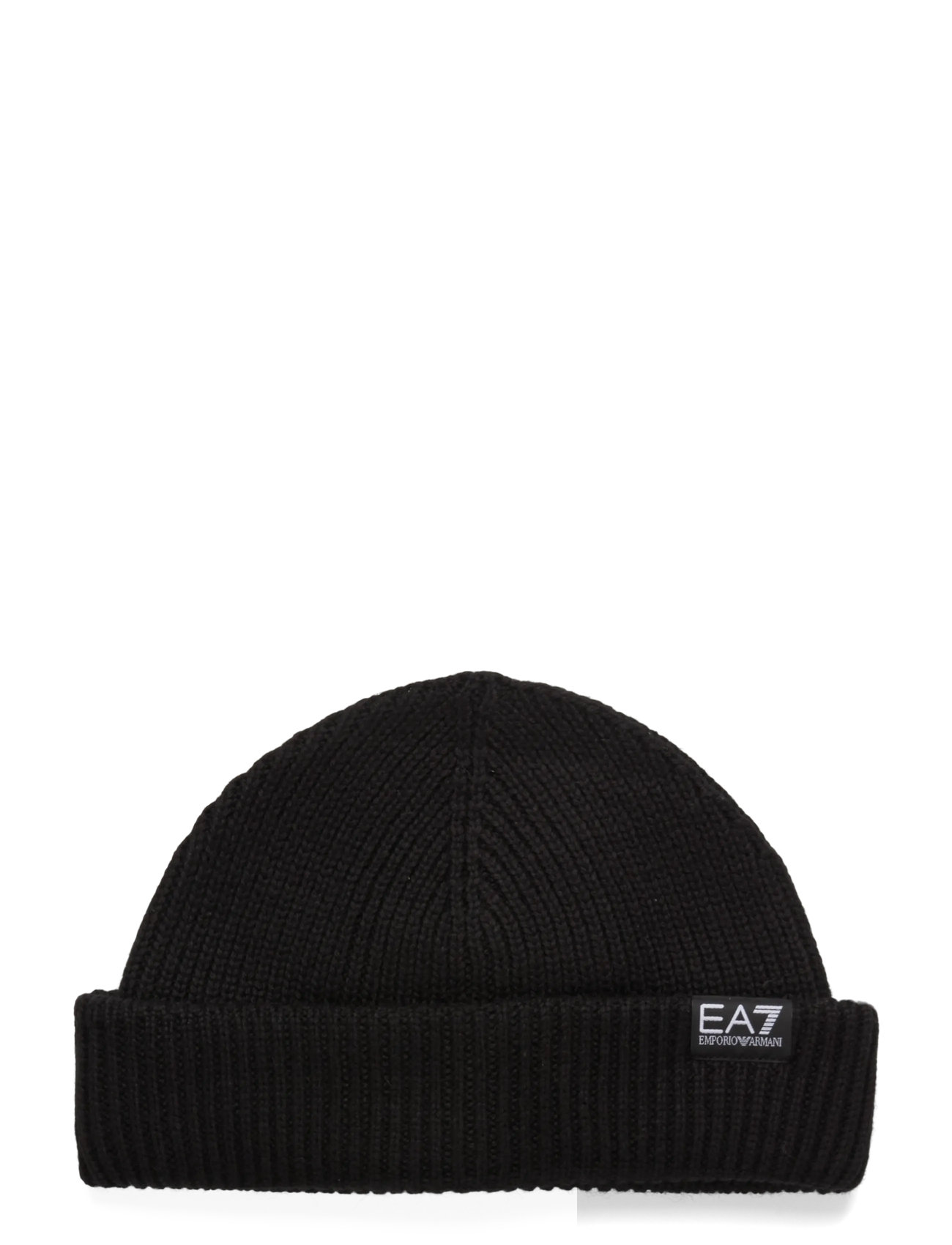 EA7 Beanie Hat, M, Black, Hovedbeklædning > Huer, Herre