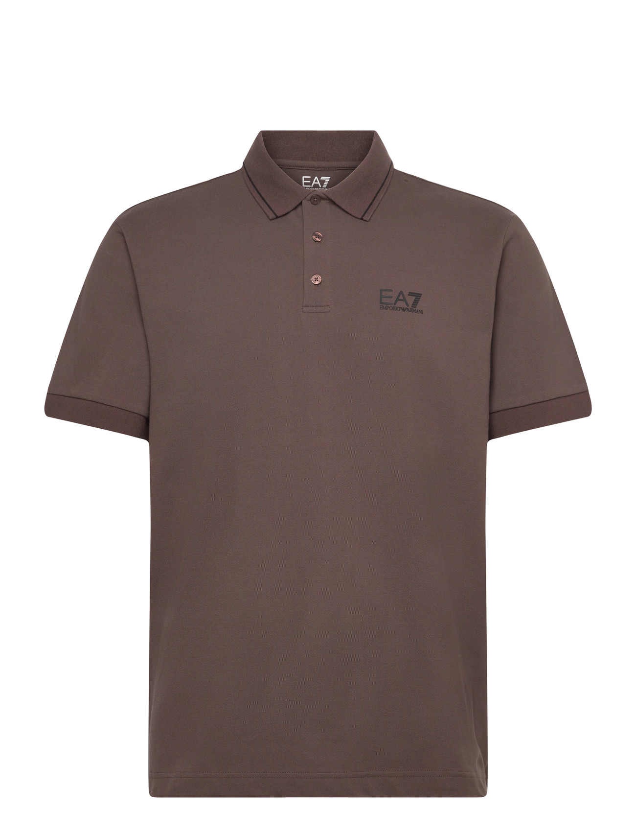EA7 Polo Shirt Braun - XXXL - Herren