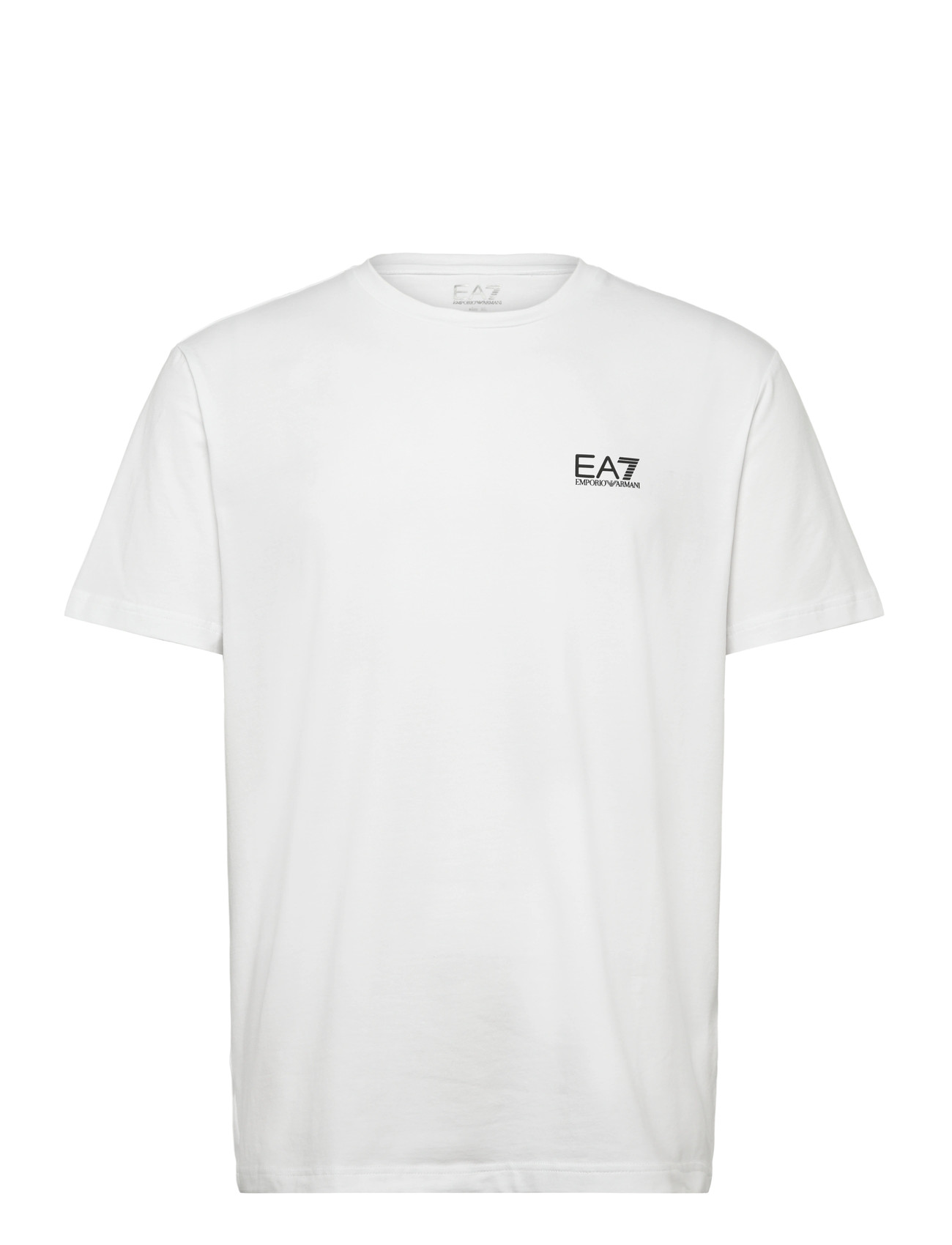 EA7 T-Shirt, XS, White, T-Shirts > Kortærmede, Herre