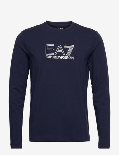 navy ea7 t shirt