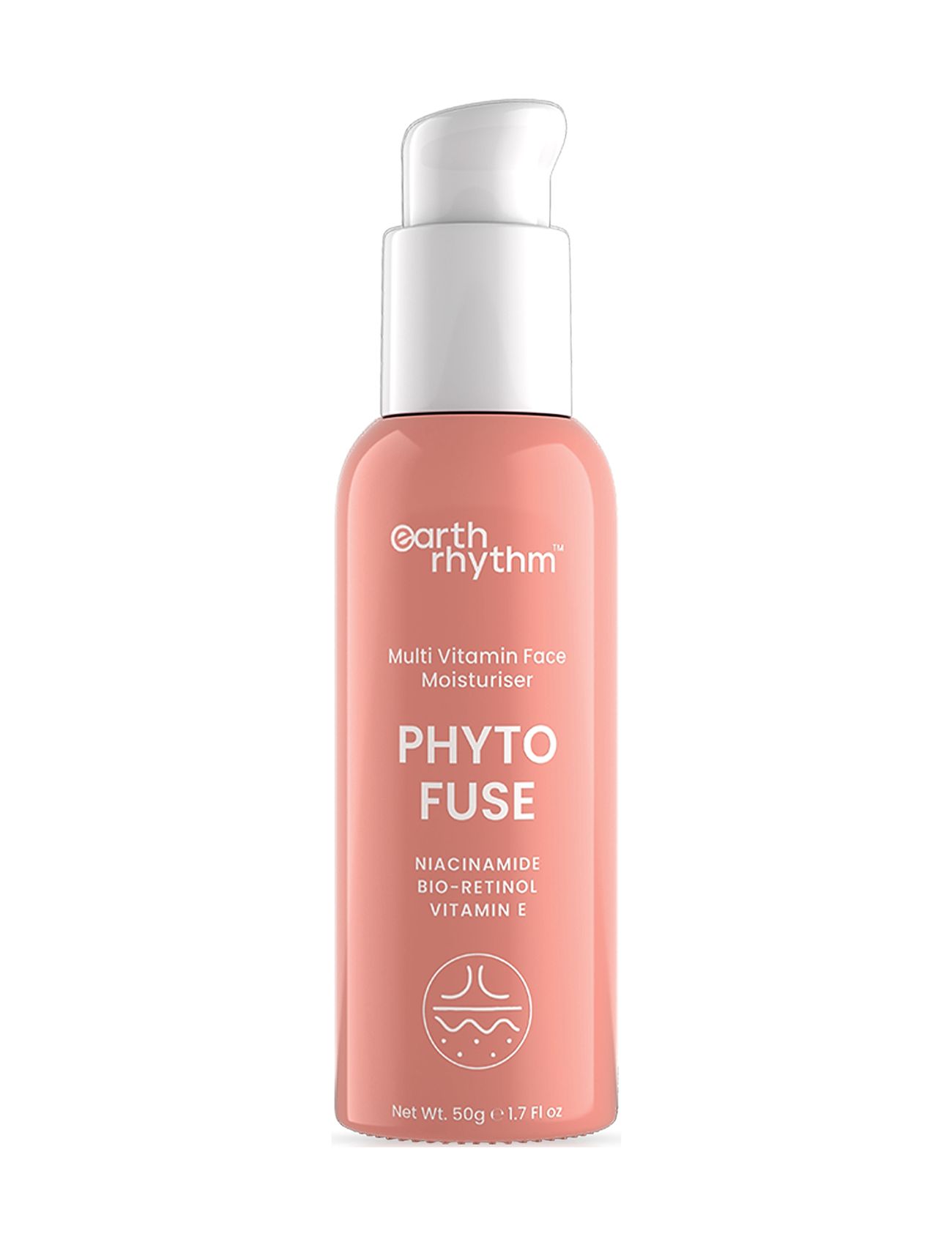 Earth Rhythm Phyto Fuse Multivitamin Moisturiser Niacinamide Bioretinol Vitamin E Vit