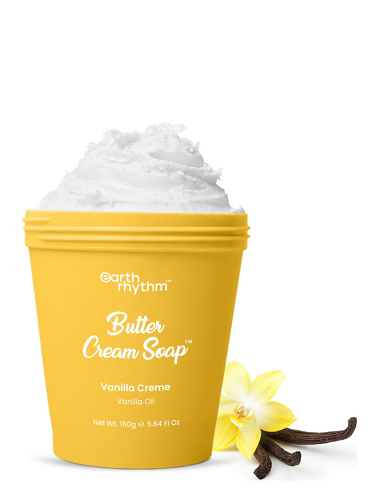 Vanilla Creme Butter Cream Soap Beauty Women Skin Care Body Body Butter White Earth Rhythm