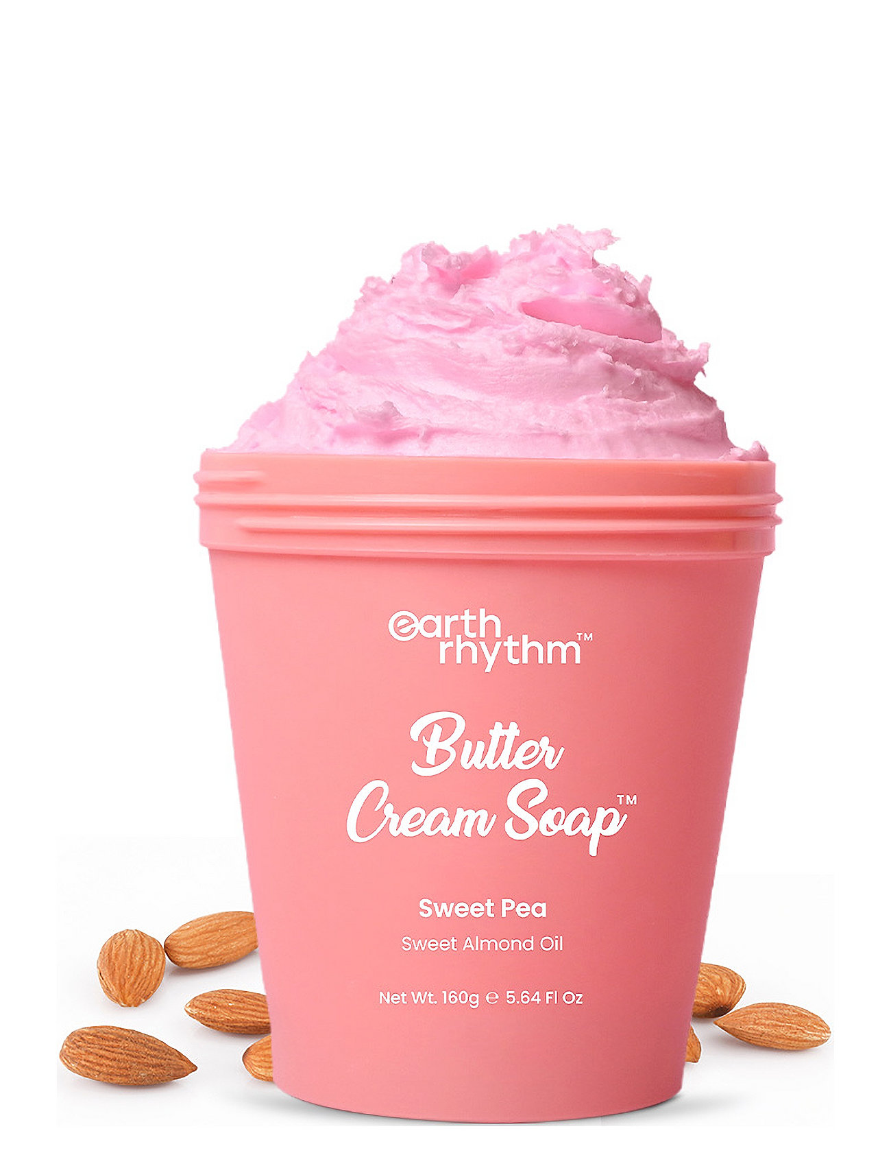 Sweet Pea Butter Cream Soap Beauty Women Skin Care Body Body Butter Pink Earth Rhythm