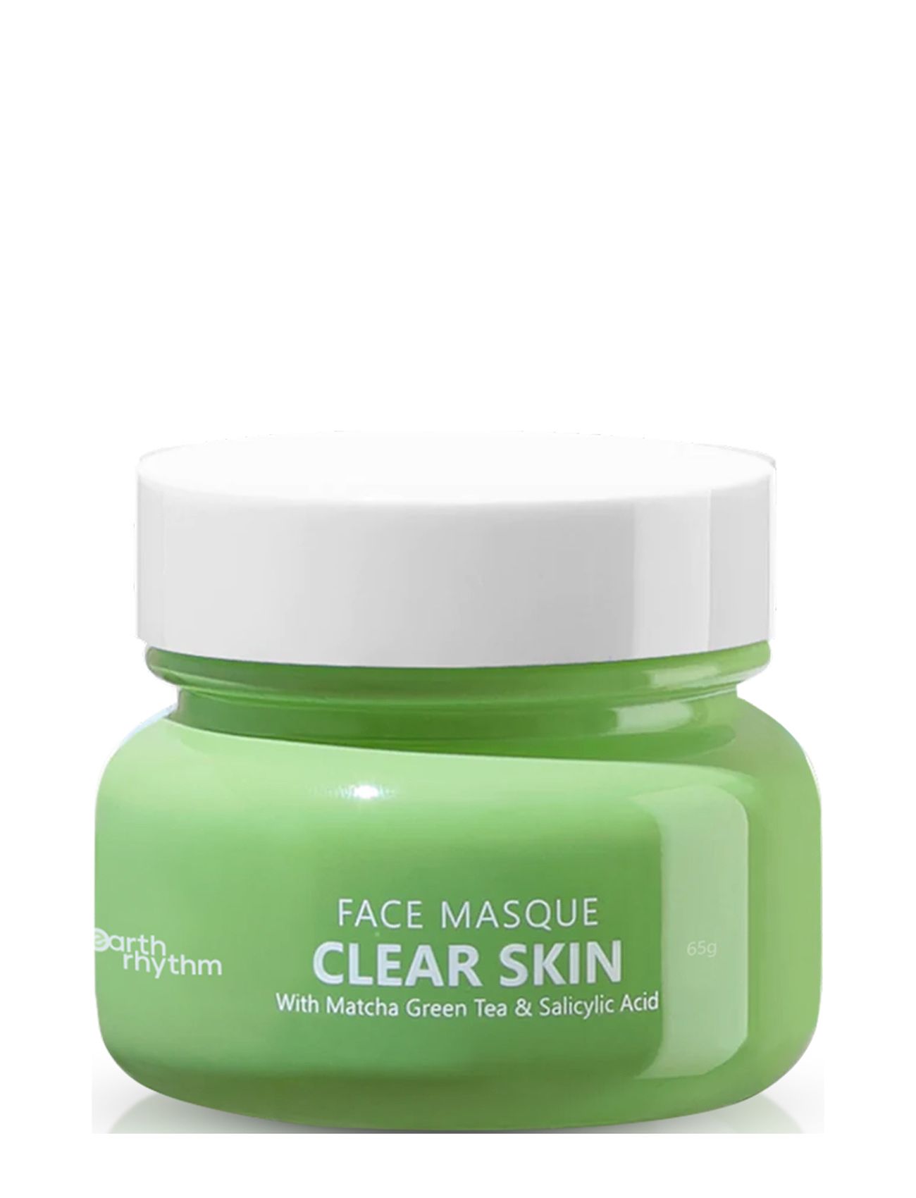 Clear Skin Face Masque With Matcha Green Tea & 2% Salicylic Acid Beauty Women Skin Care Face Face Masks Detox Mask Green Earth Rhythm