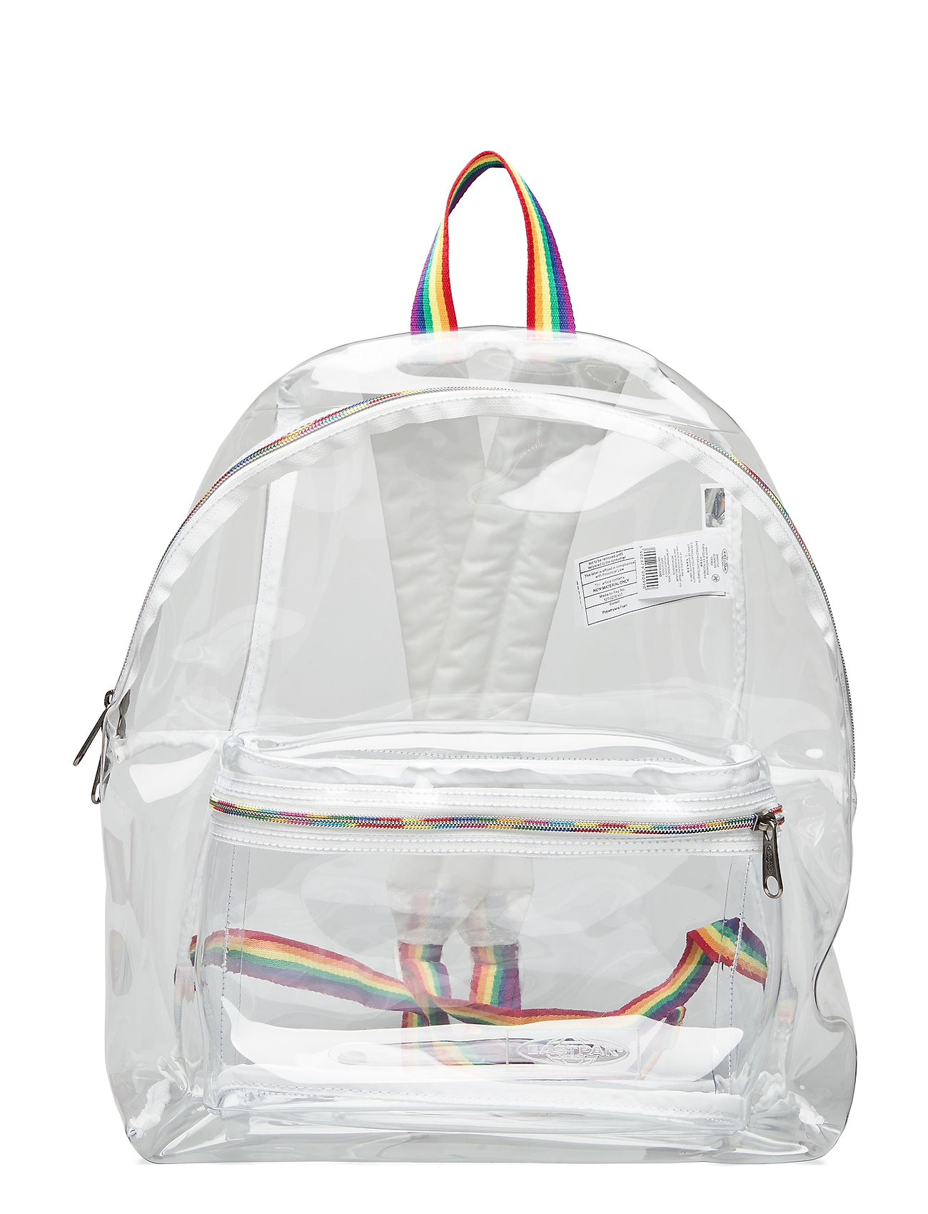 eastpak transparent backpack