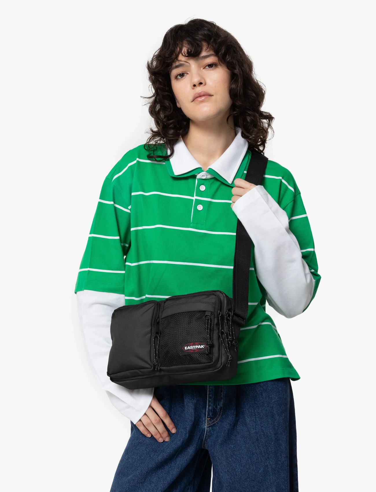 Eastpak Double Crossbody, One Size, Black, Tasker > Crossbody-Tasker, Herre