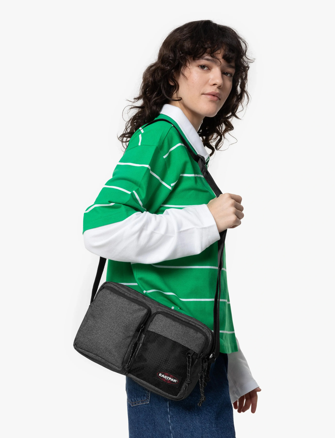 Eastpak Double Crossbody, One Size, Grey, Tasker > Crossbody-Tasker, Herre