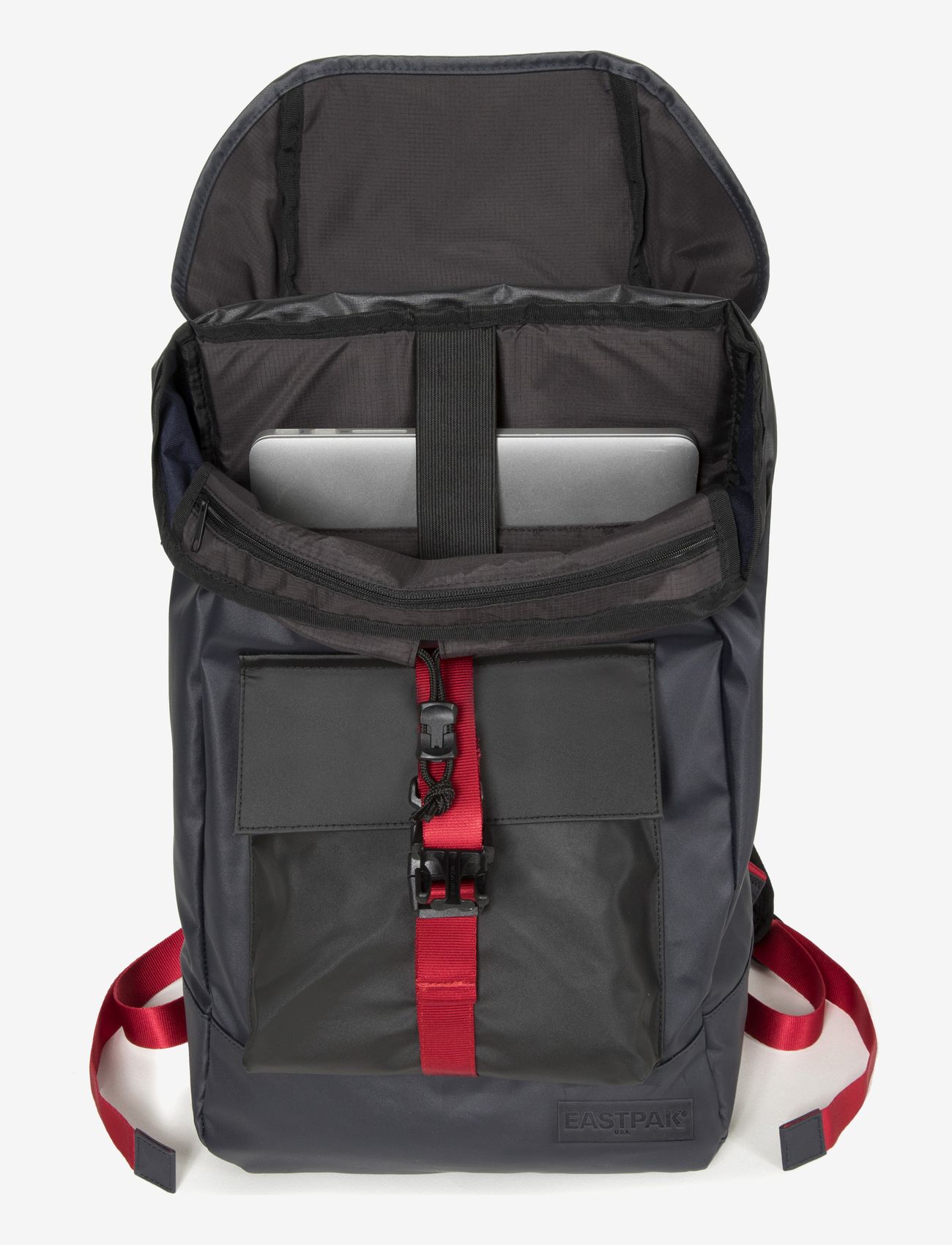 eastpak black webbed