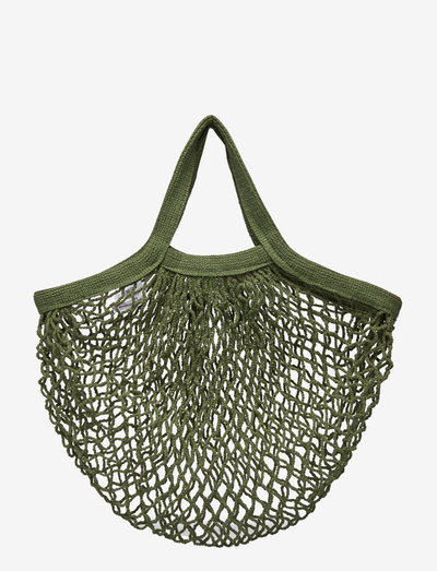 Lilje SMALL MESH BAG -ARMY GREEN - maisiņi produktu uzglabāšanai - green