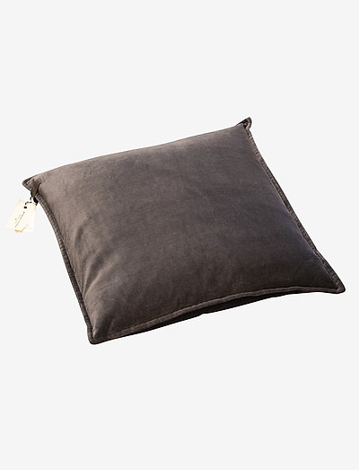 Beate Velour Pillow - cushions - blue