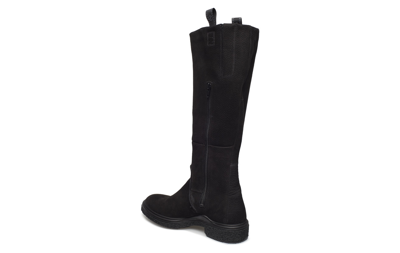Nubuck Ecco W Crepetray Black Cuir Hybrid qwwRgP1